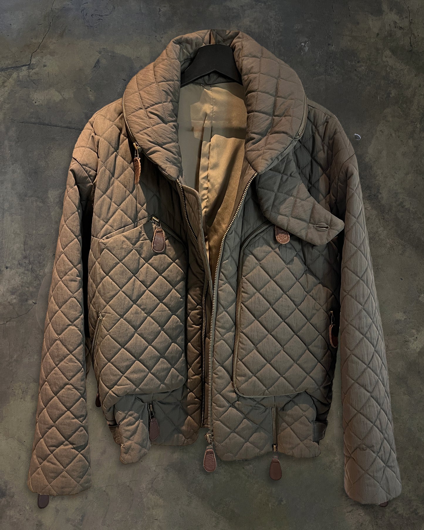 ISSEY MIYAKE AW1992 MULTI POCKET QUILTED JACKET