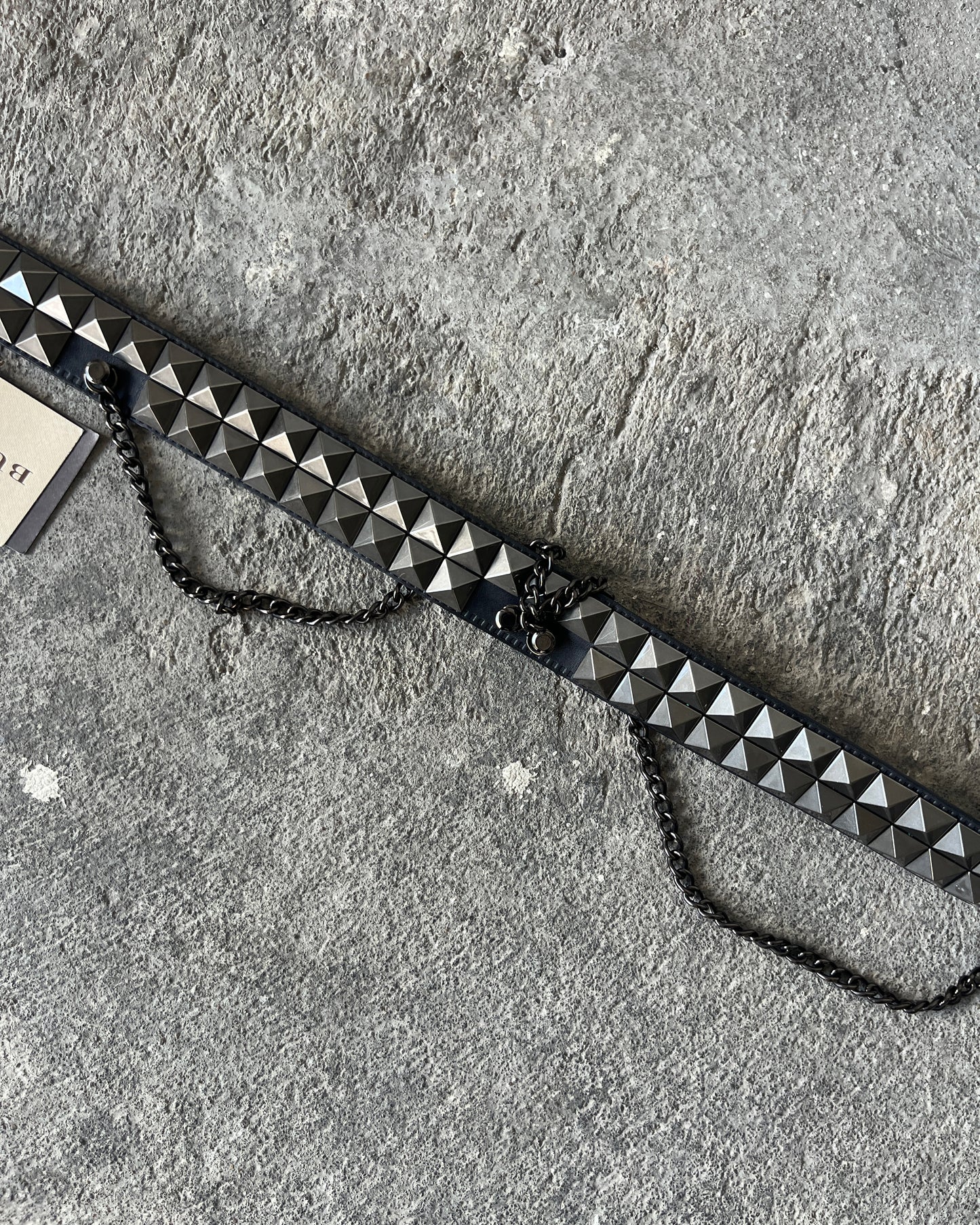 BURBERRY STUDDED BELT