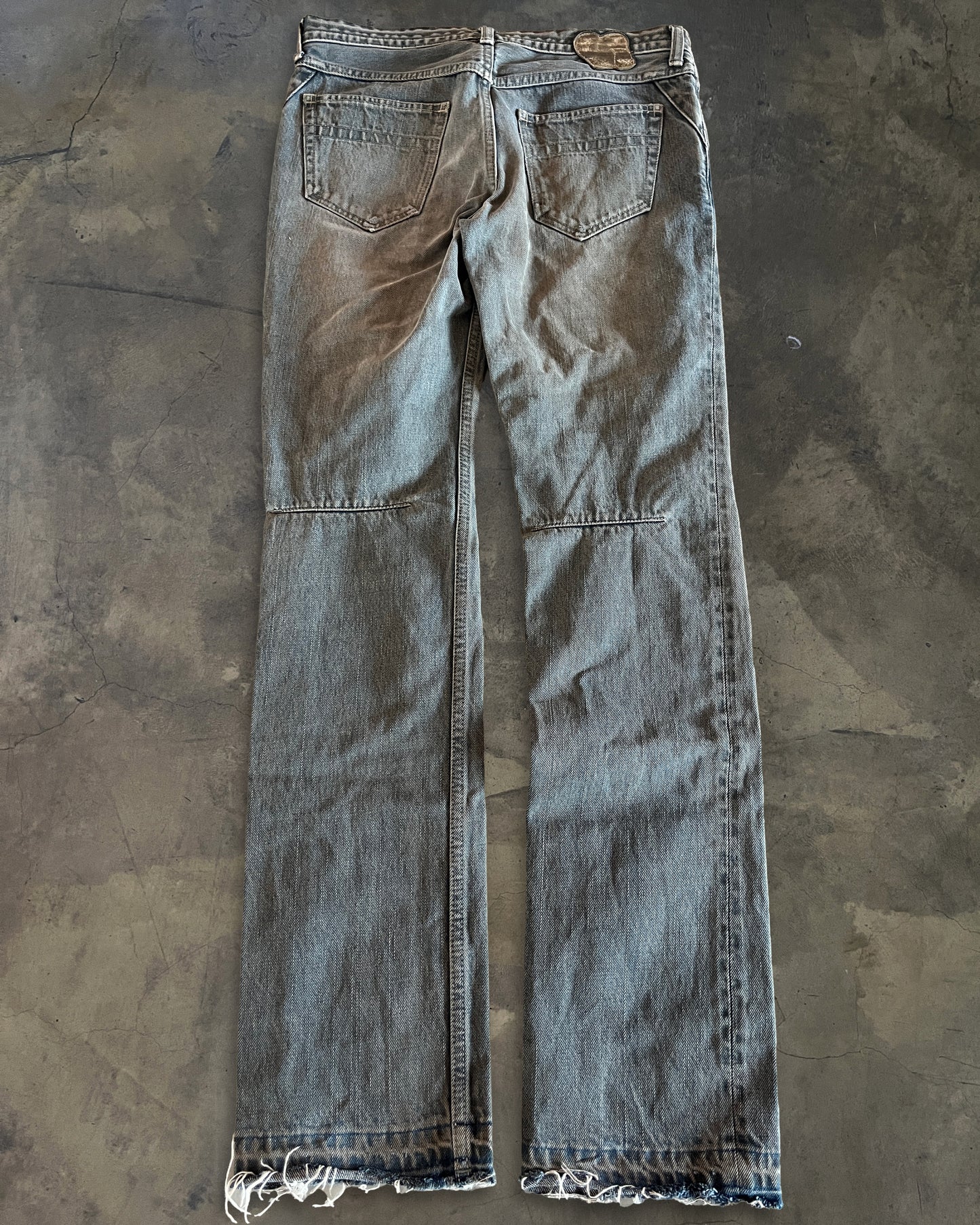 NUMBER (N)INE SS2007 "ABOUT A BOY" MUDWASH PAIN DENIM