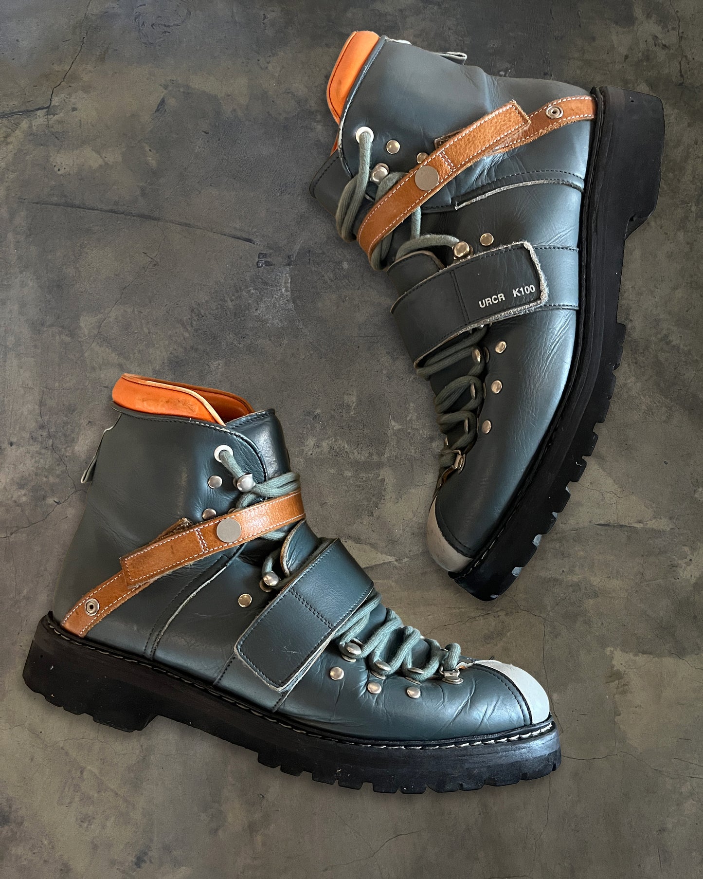UNDERCOVER SS2010 "LESS BUT BETTER" HIKING BOOTS