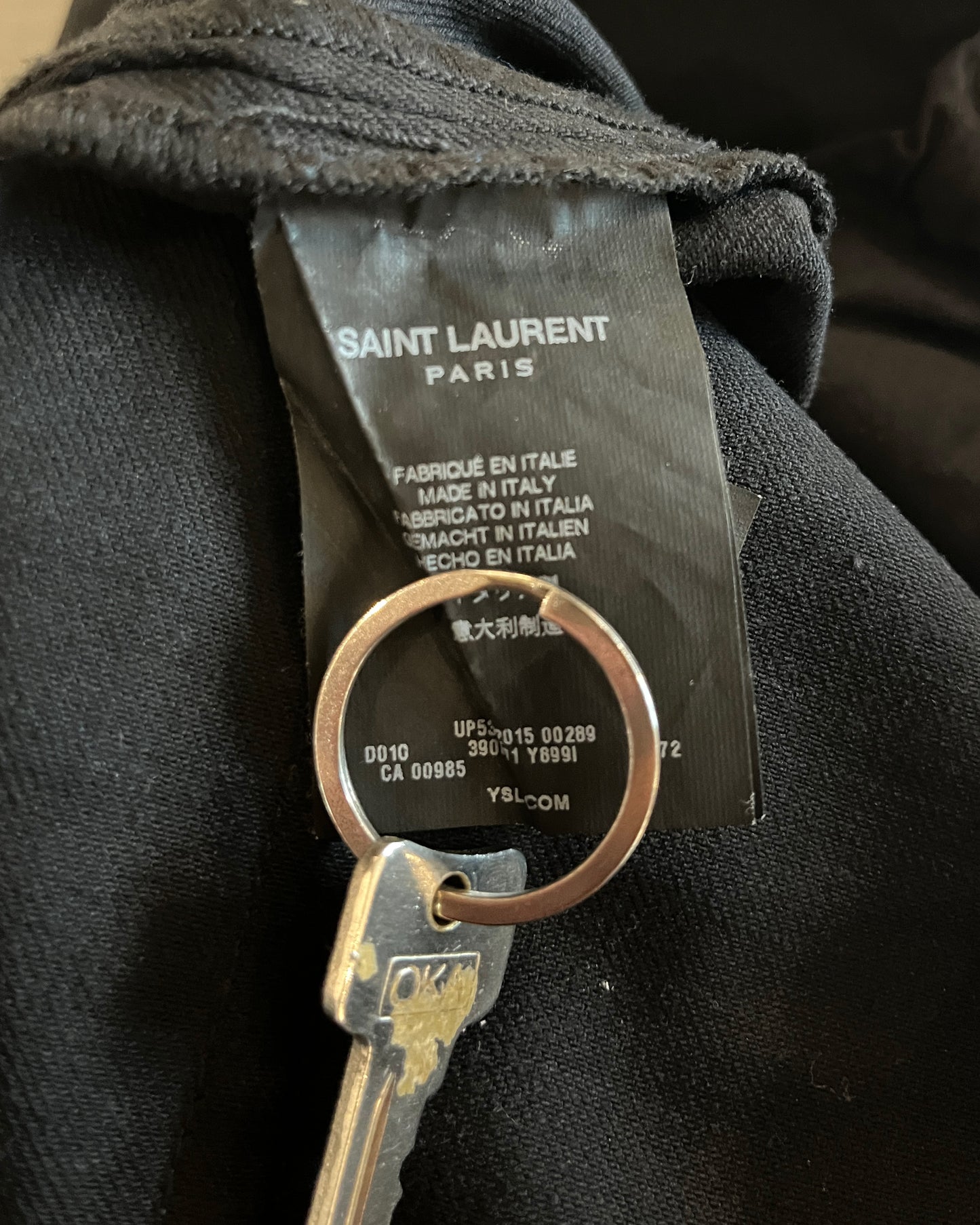 SAINT LAURENT SS2015 WAXED D02