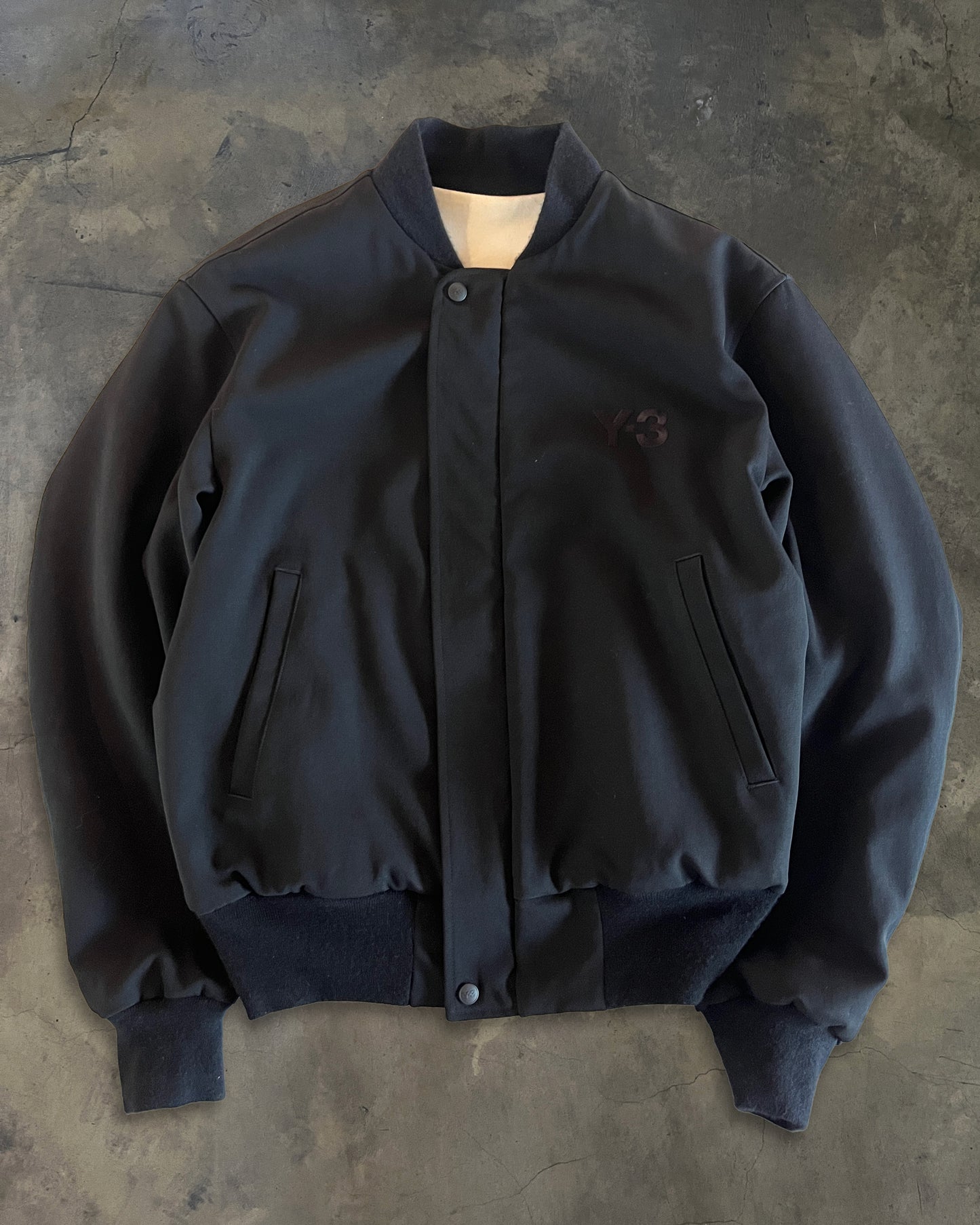 Y-3 SS2004 PIN-UP GIRL REVERSIBLE BOMBER JACKET
