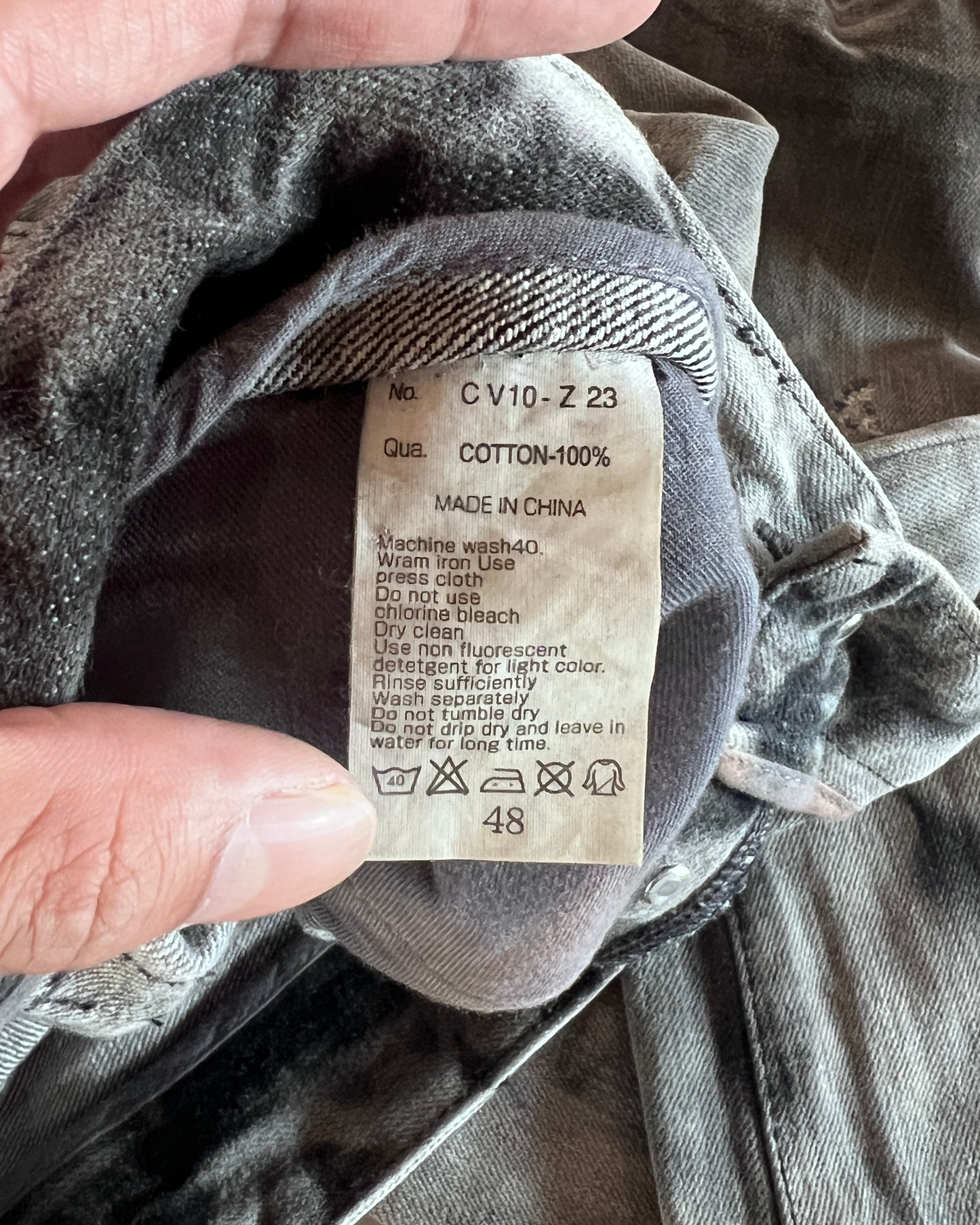 CIVARIZE WASHED DENIM
