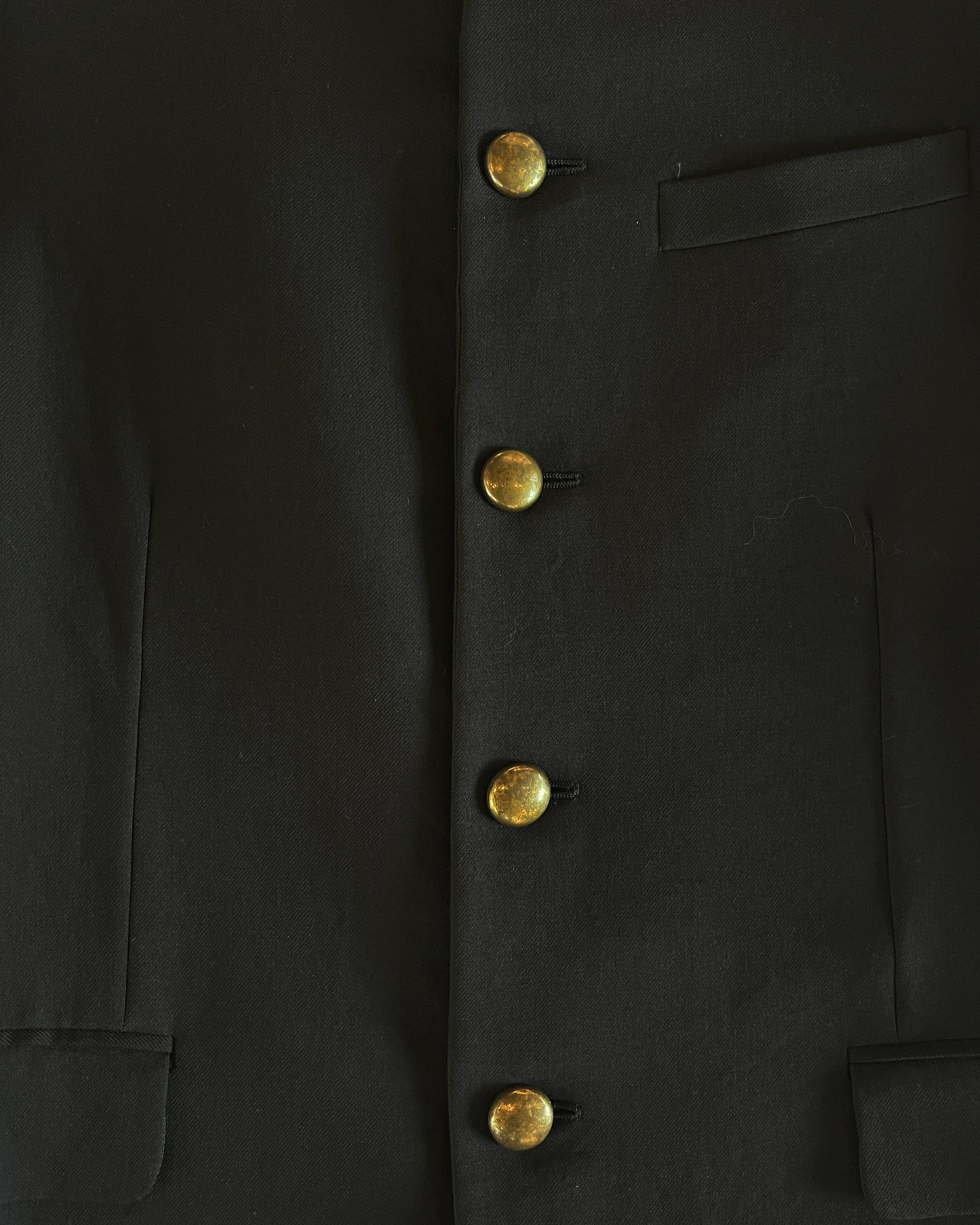 SAINT LAURENT SS2015 GOLDEN LINE CHINESE TUNIC JACKET