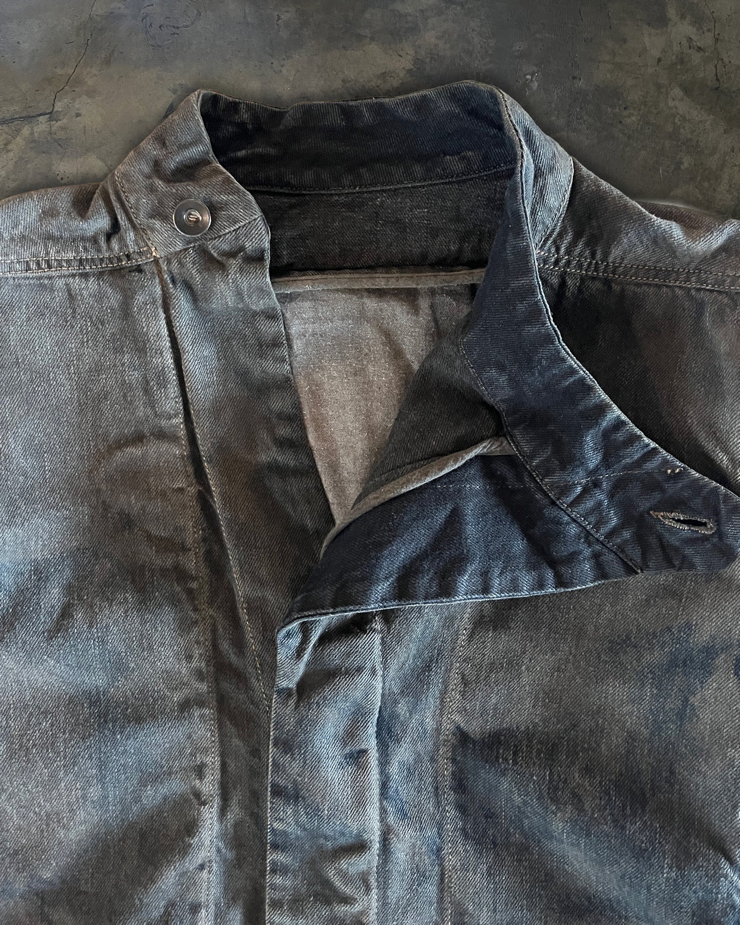 RICK OWENS SS2009 "STRUTTER" HOGWASH SLAVE JACKET