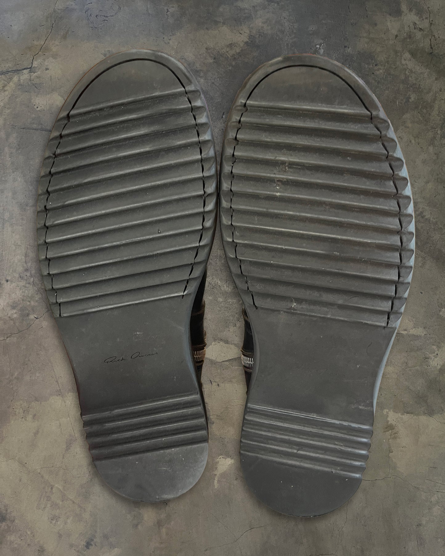 RICK OWENS FW2017 "LARRY" CREEPER BOOTS
