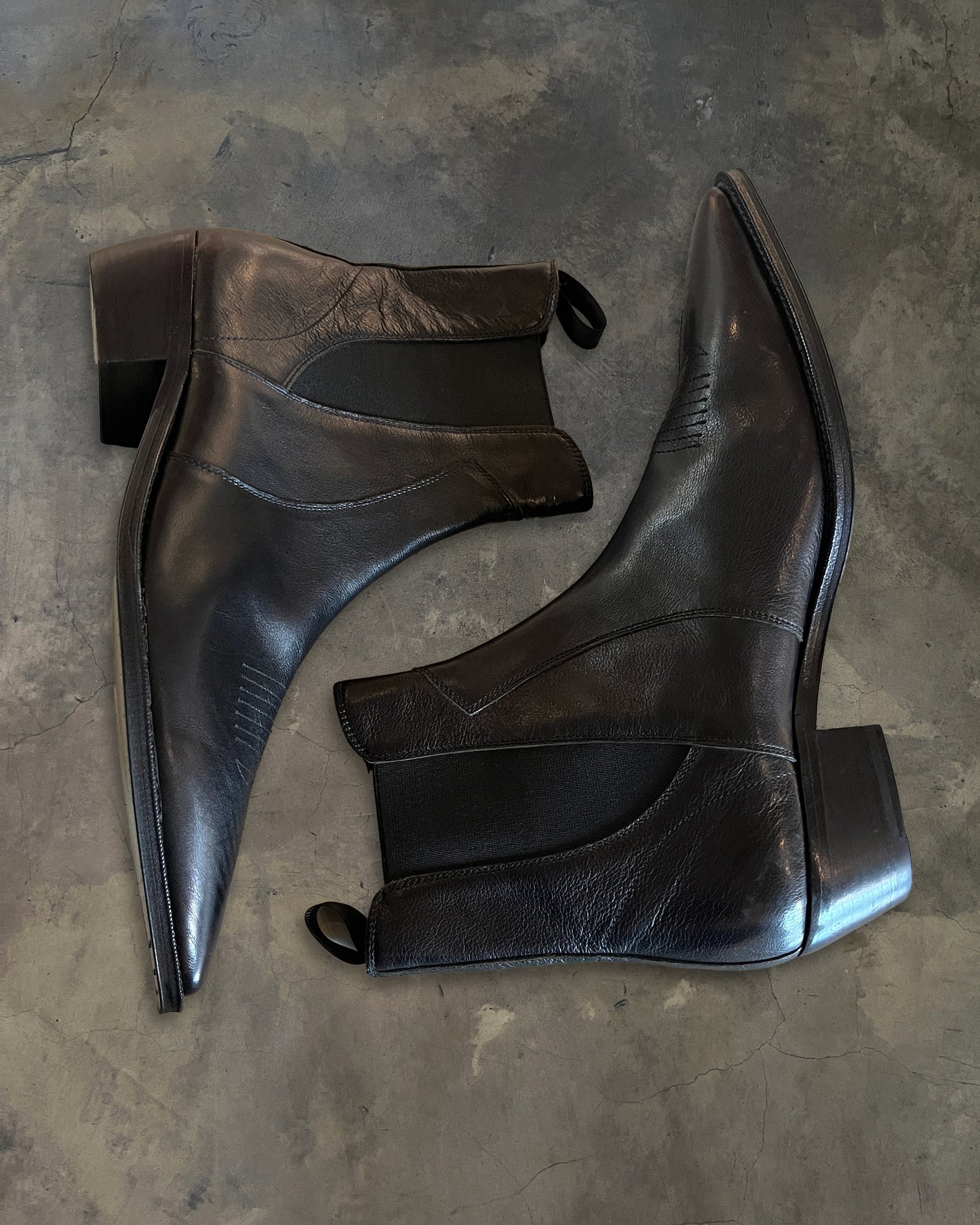 CELINE HOMME HEDI SLIMANE FW21 CHELSEA BOOTS