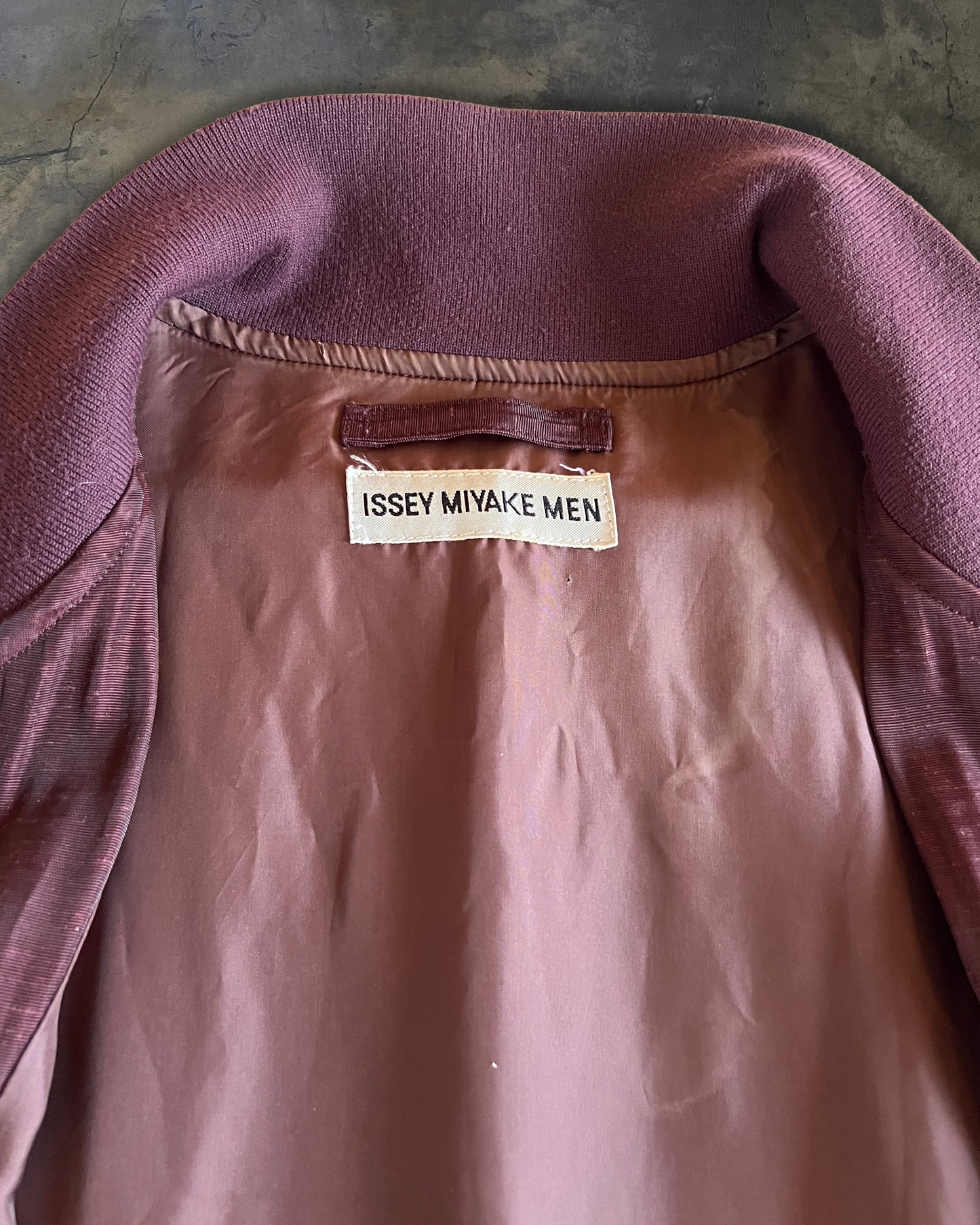 ISSEY MIYAKE SS1997 SILK BOMBER