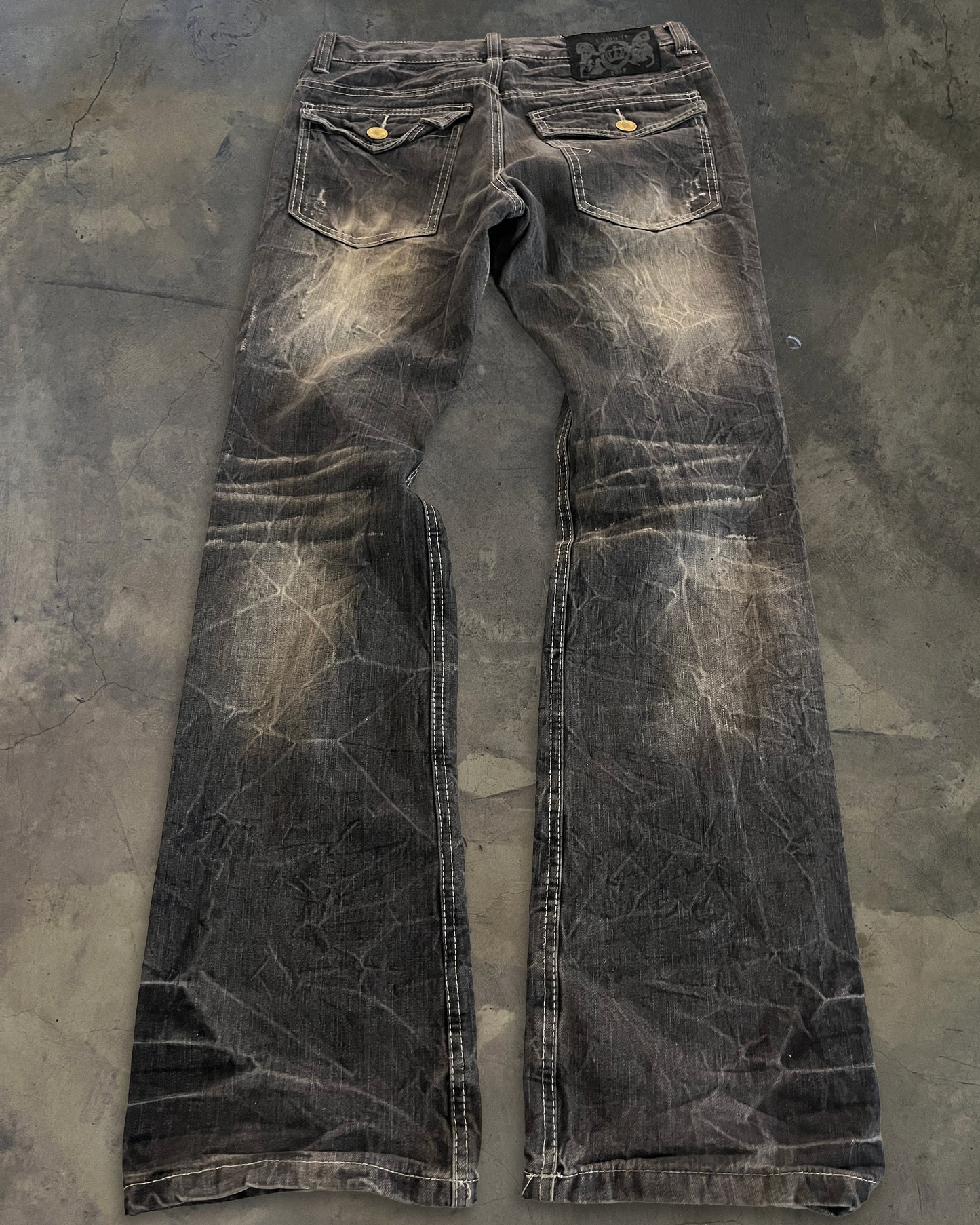 LOWBOX HONEYCOMB DARK WASH DENIM