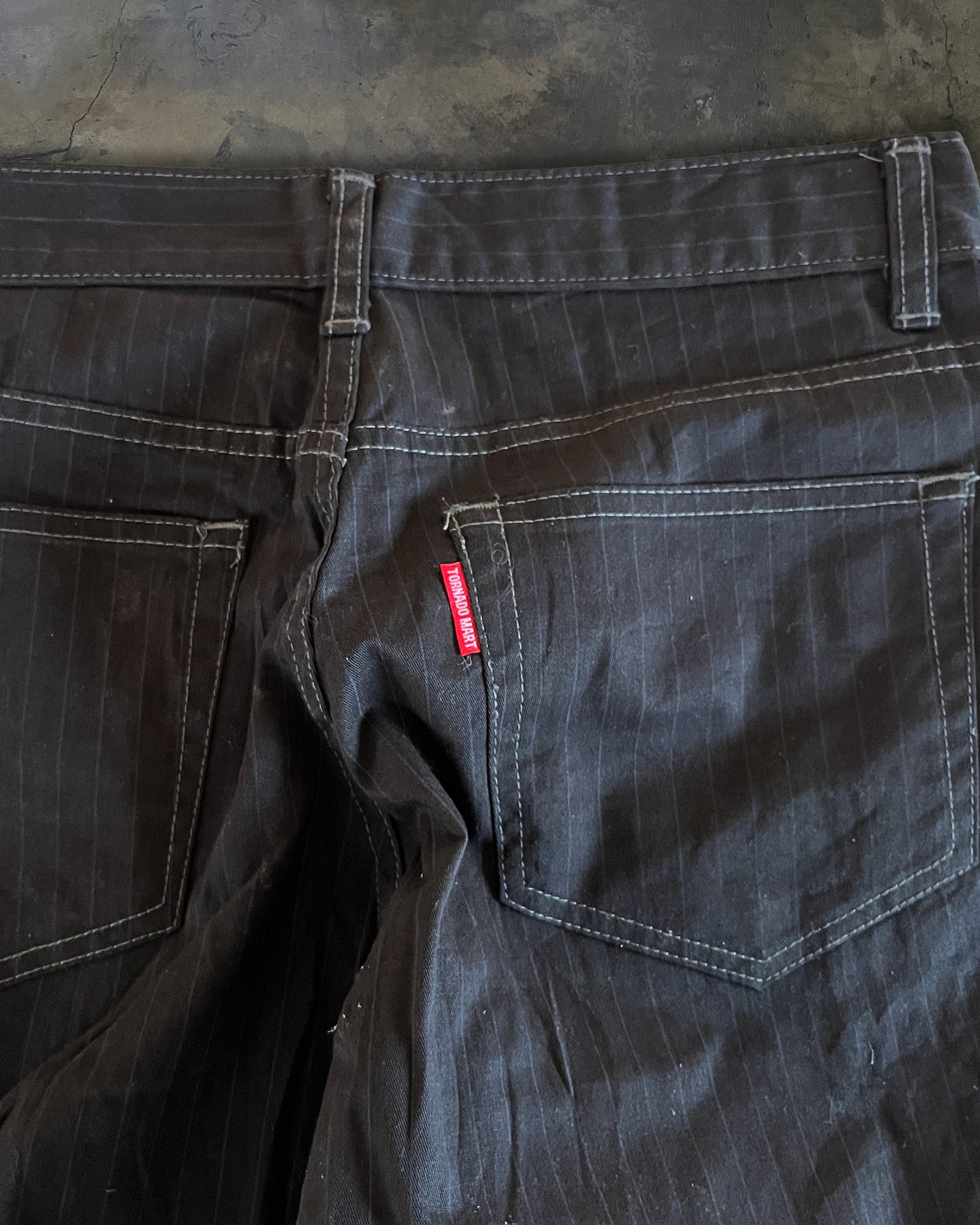 TORNADO MART PINSTRIRE PANTS