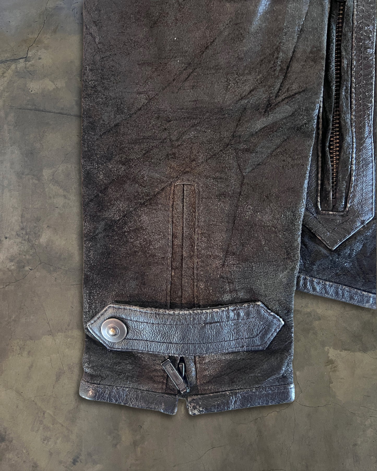TORNADO MART LEATHER SHIRT
