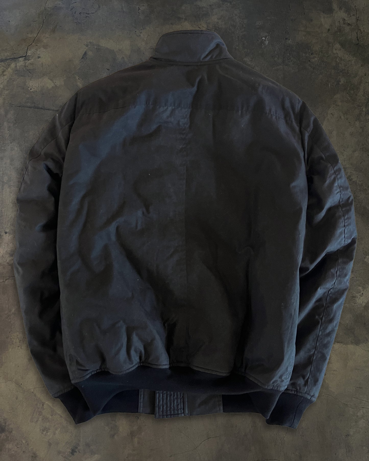 RICK OWENS ASYMETTRICAL ZIP BOMBER