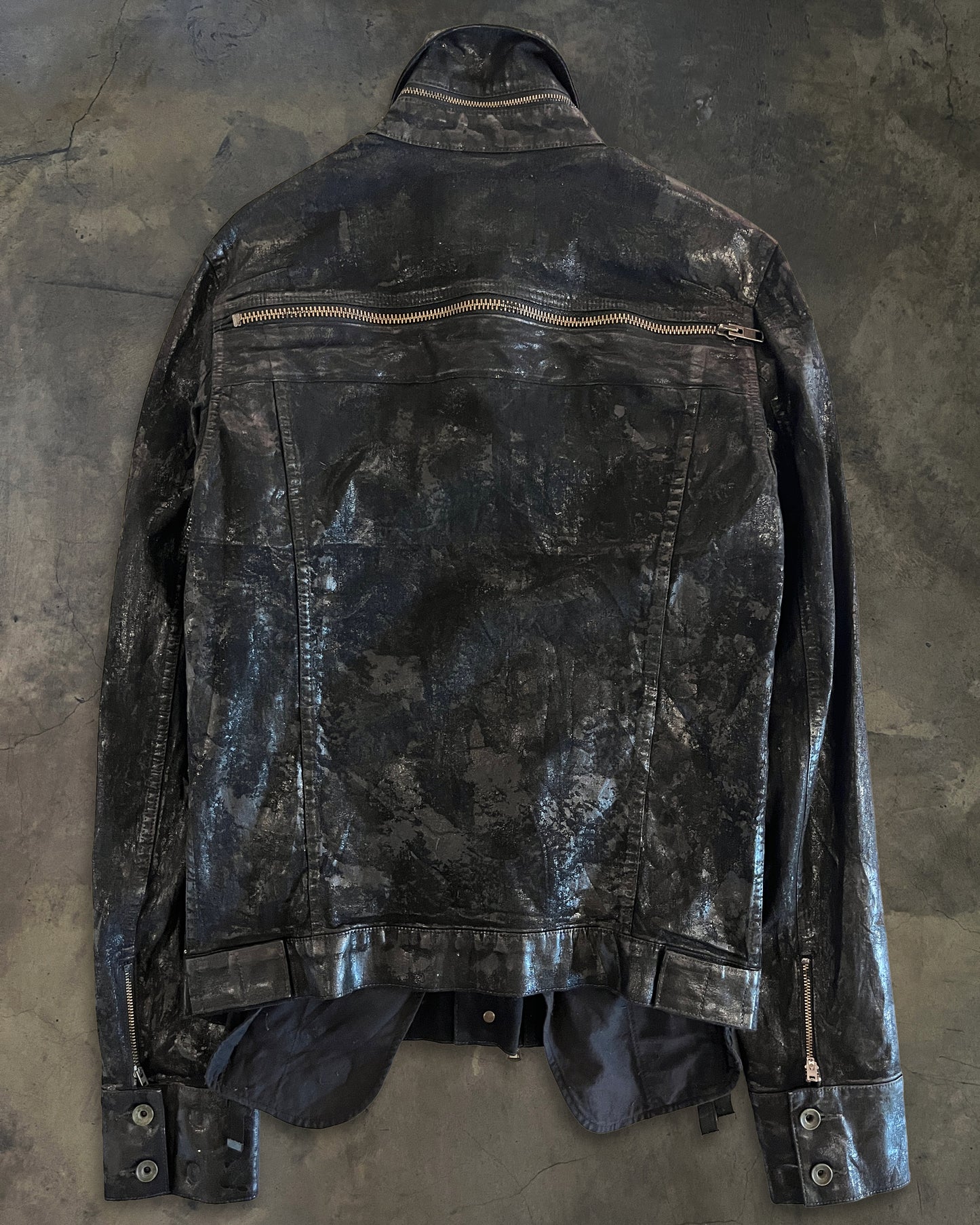 L.G.B CRACKED WAX G-JACKET