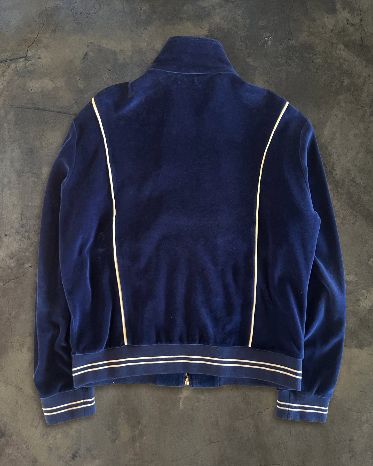 CELINE SS2020 RUNWAY VELOUR TRACK JACKET