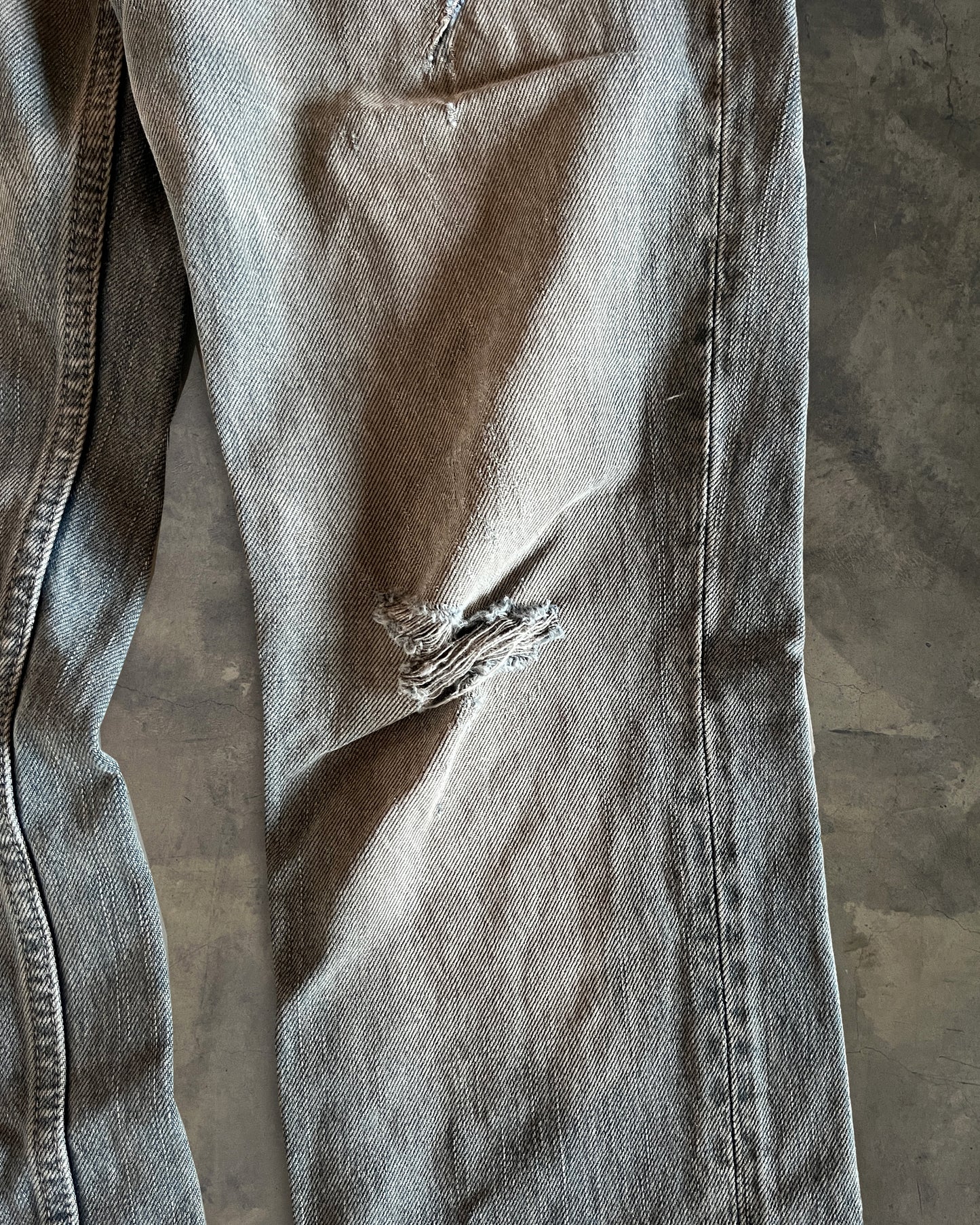 NUMBER (N)INE SS2007 "ABOUT A BOY" MUDWASH PAIN DENIM