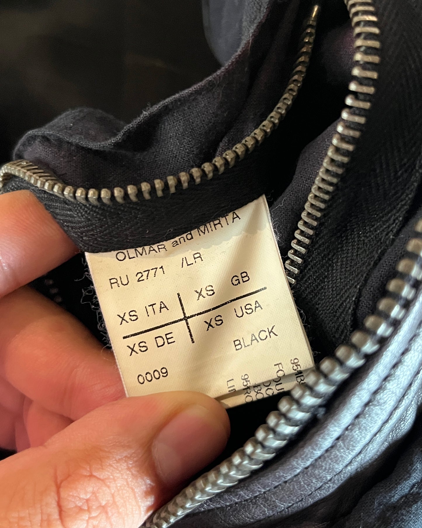 RICK OWENS FW2008 "STAG" BRUISER JACKET