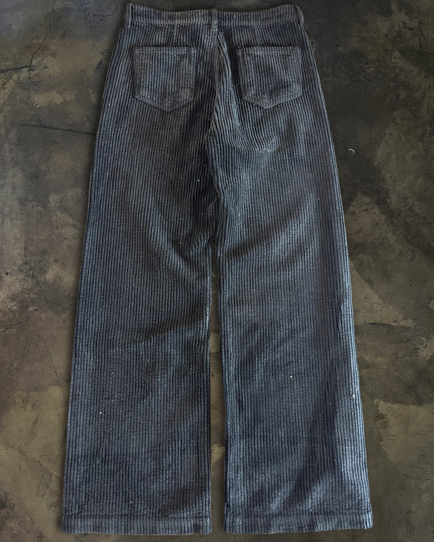 RICK OWENS FW2023 "PORTERVILLE" HEAVY CORDUROY GETH CUT
