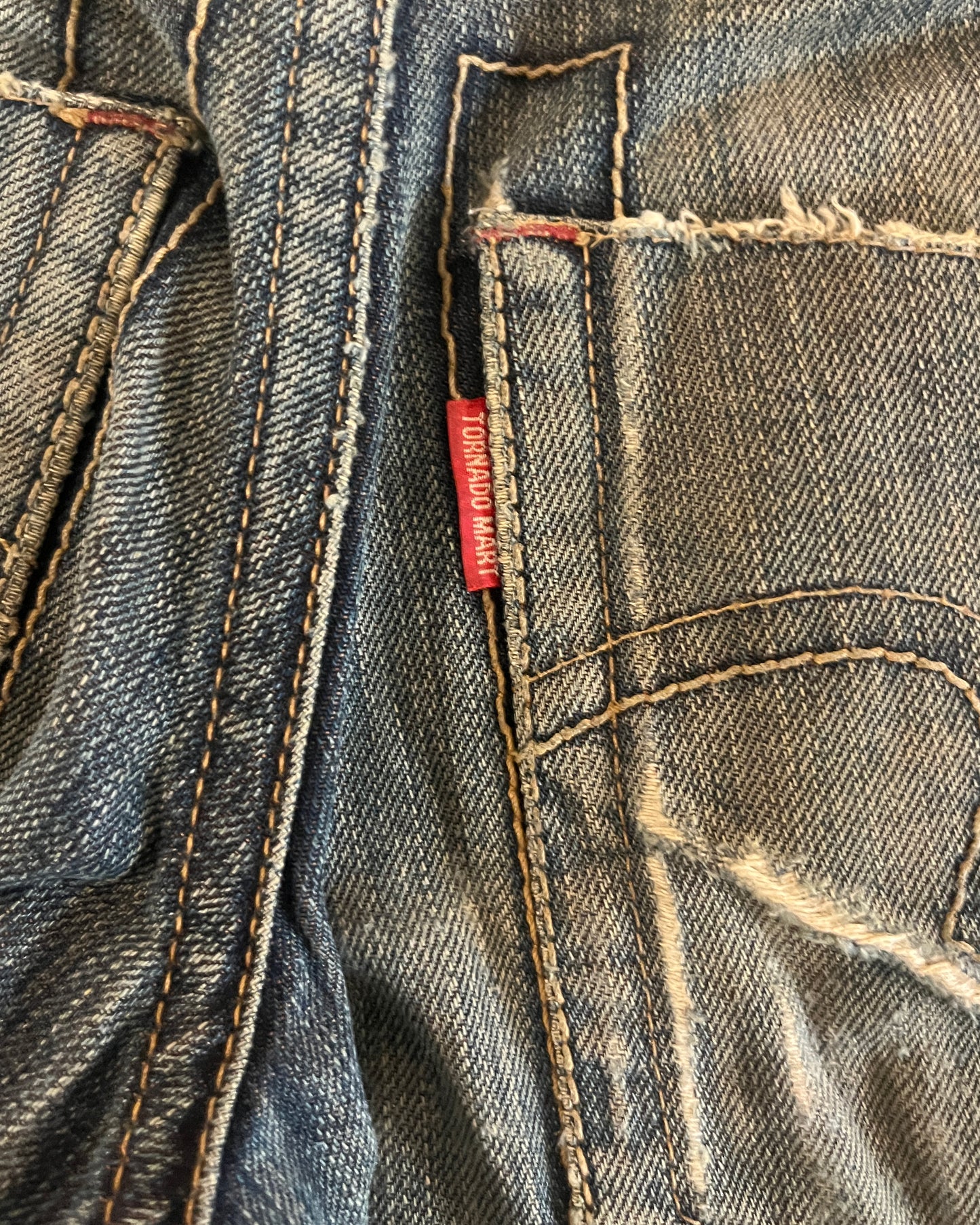 TORNADO MART SPIRAL FLARE JEANS
