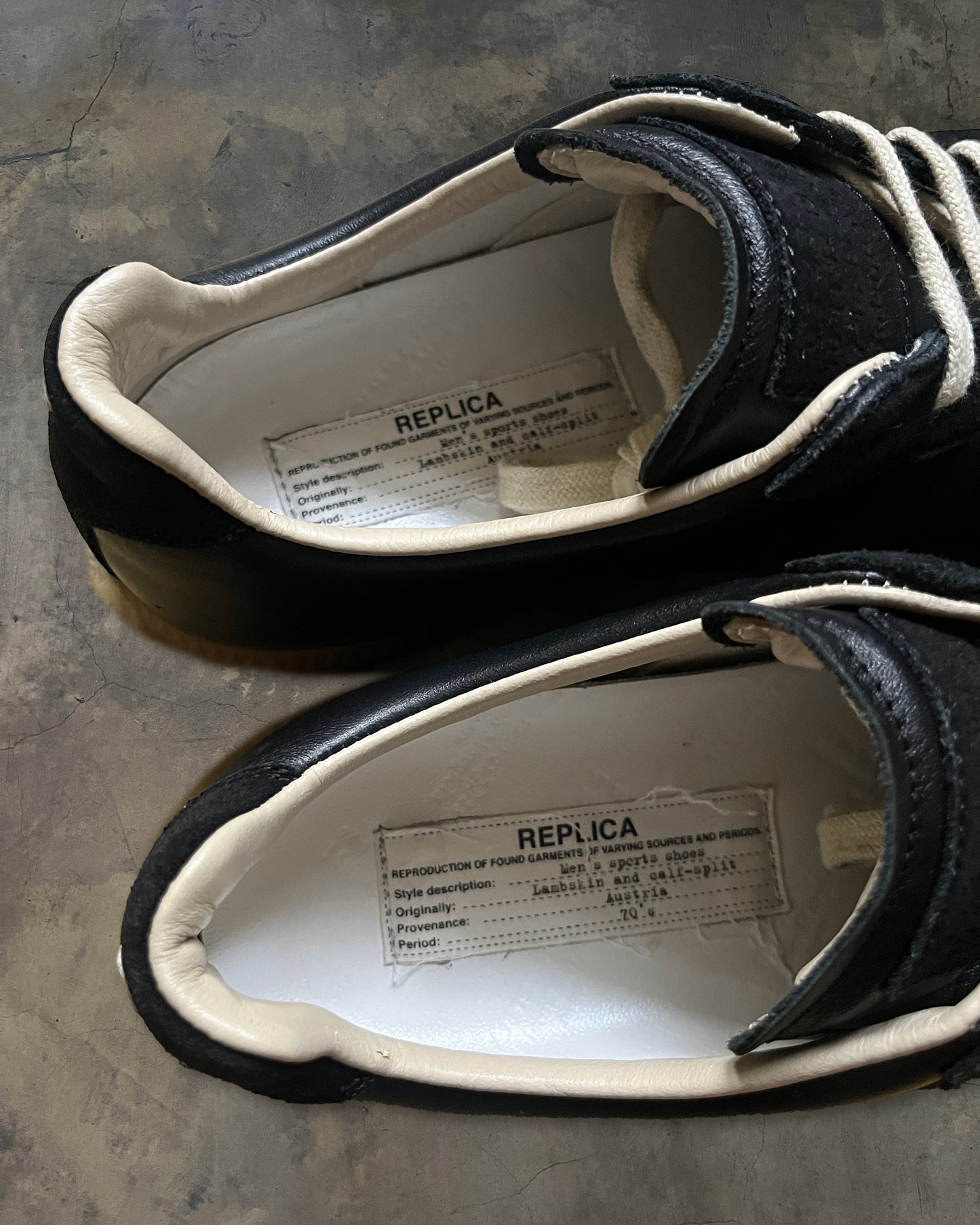 MAISON MARGIELA BLACK / GUM SOLE GAT 41