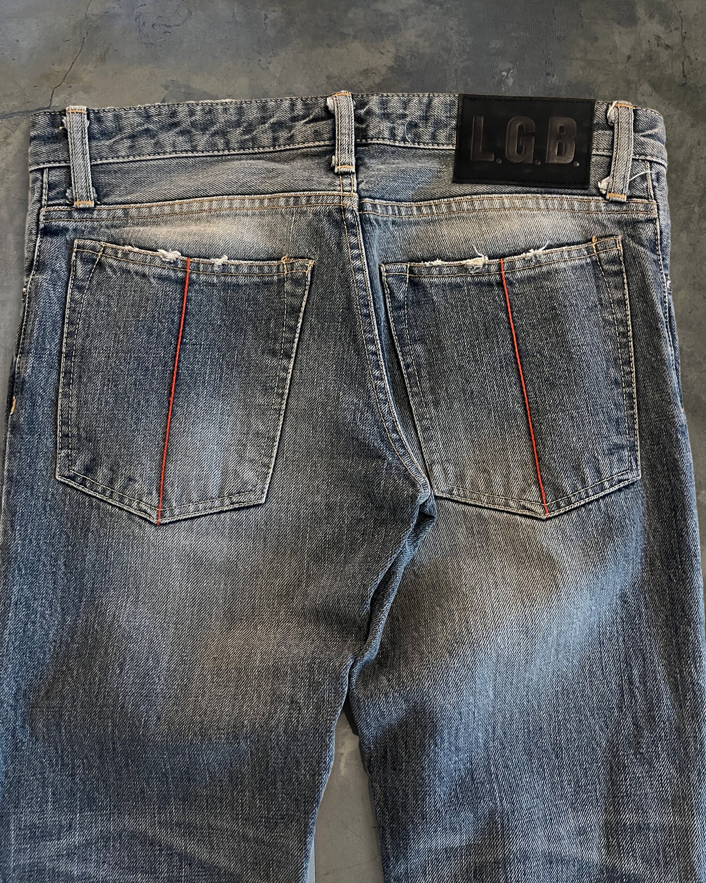 L.G.B CHAMELEON ZIP DENIM