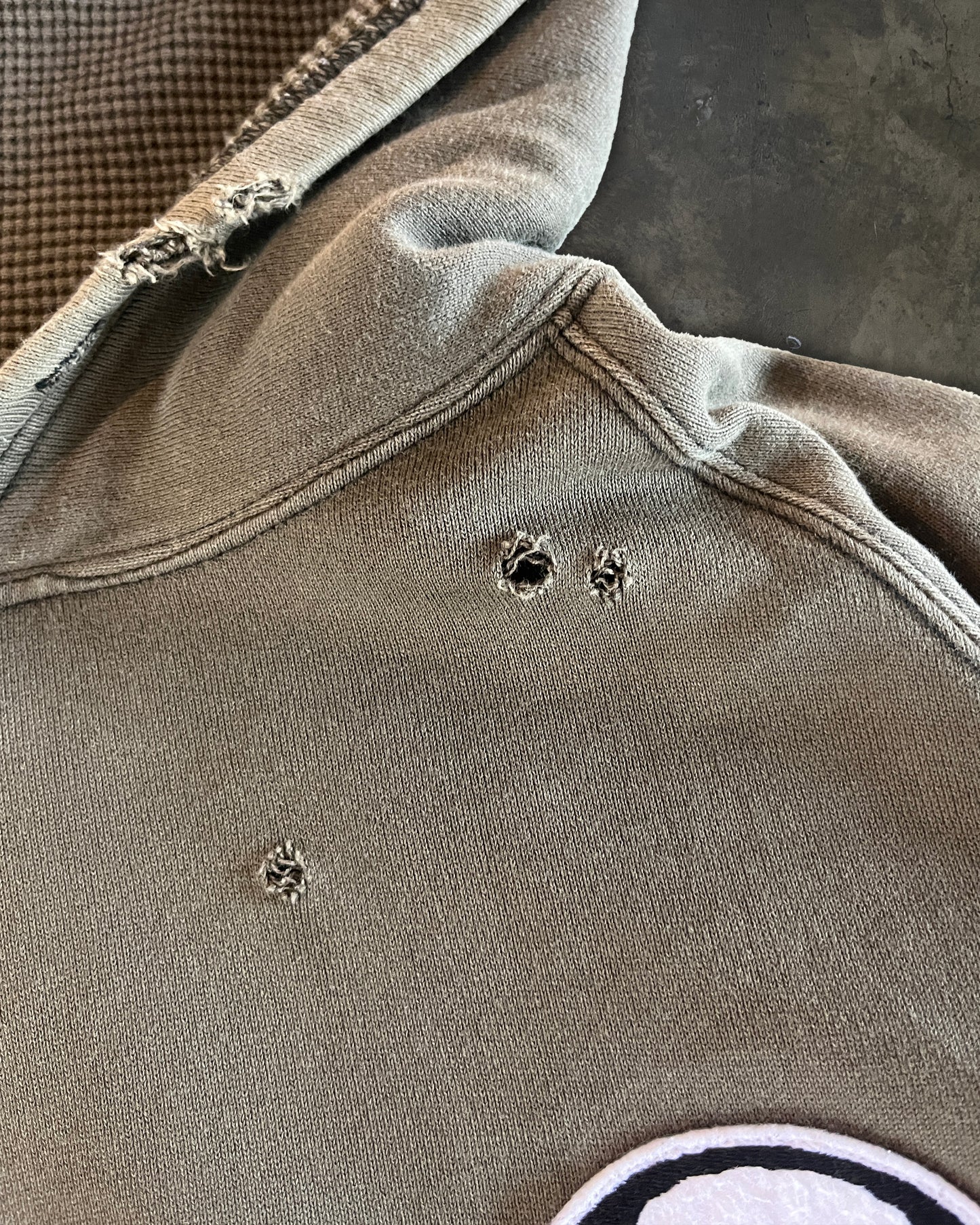 NUMBER (N)INE SS04 DOUBLE SKULL HOODIE