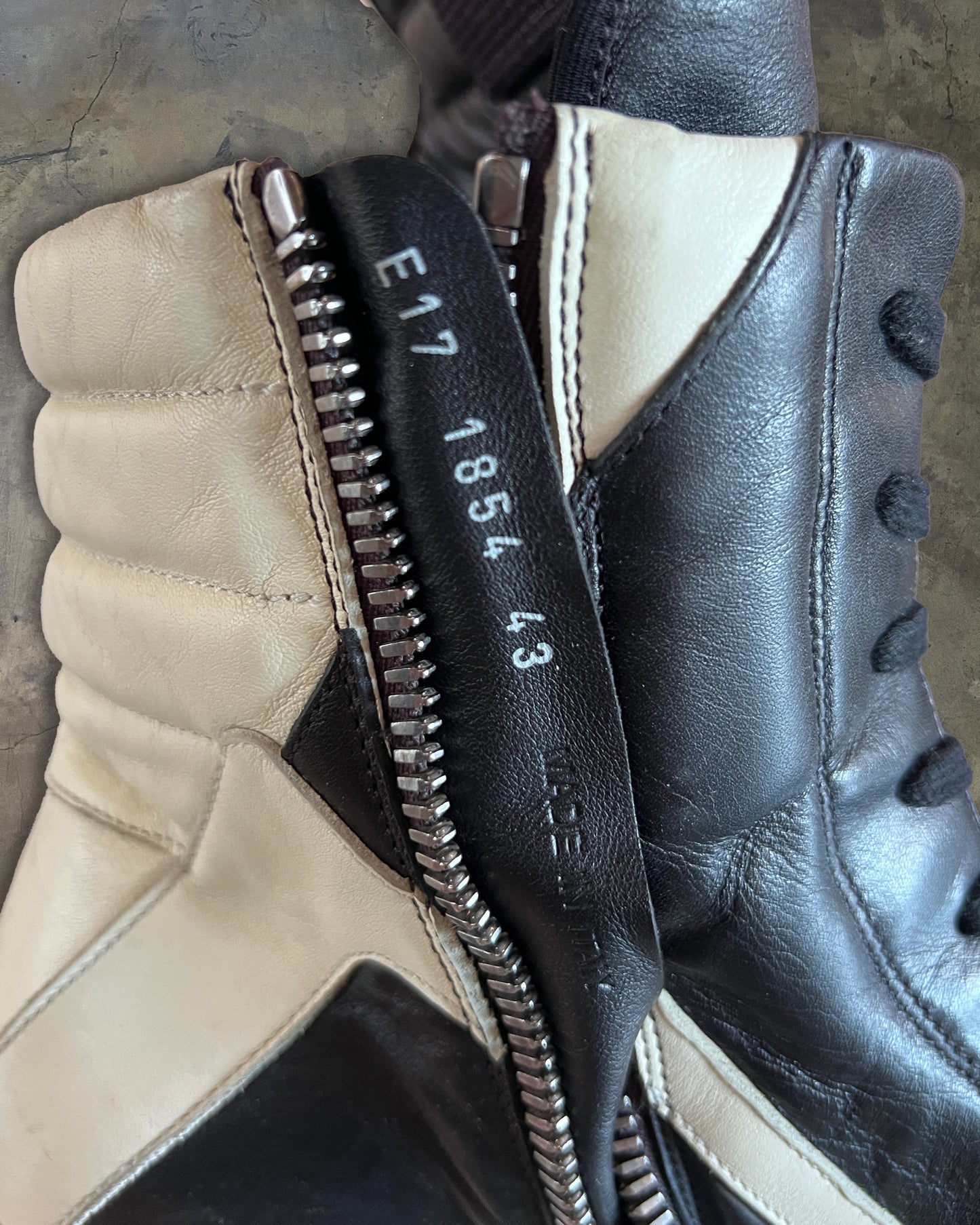 RICK OWENS SS2017 "WALRUS" GEOBASKET