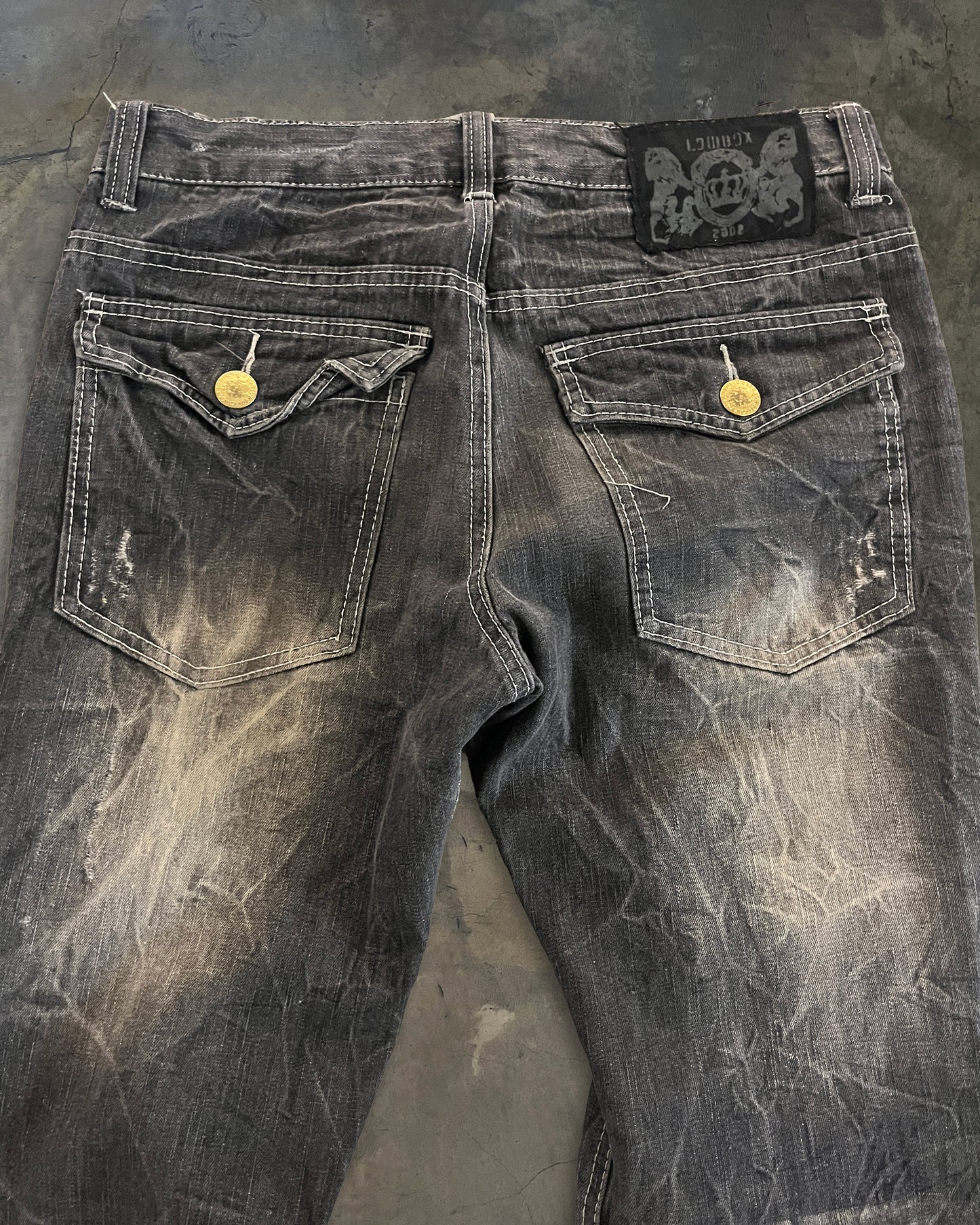 LOWBOX HONEYCOMB DARK WASH DENIM