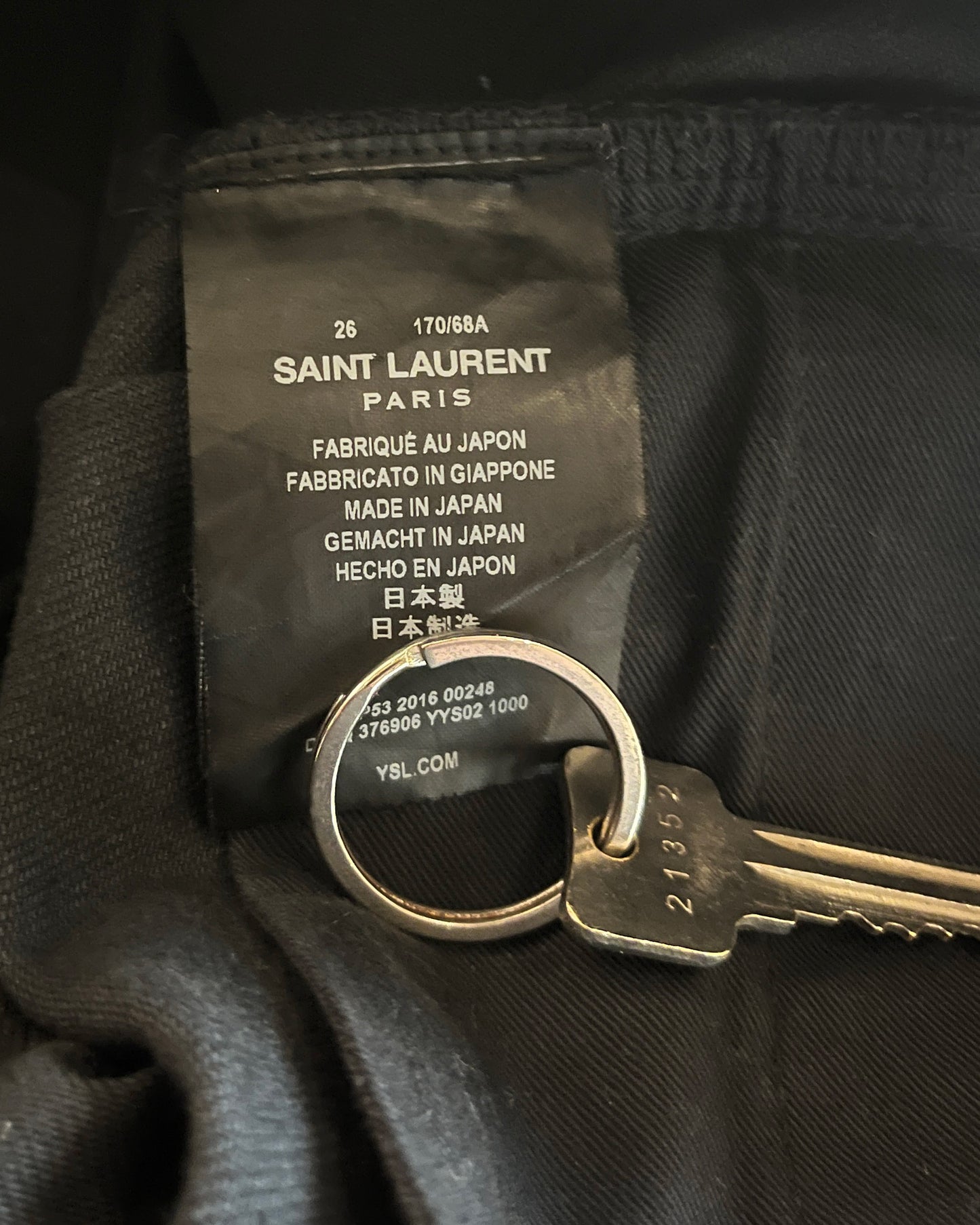 SAINT LAURENT SS2016 WAXED D02