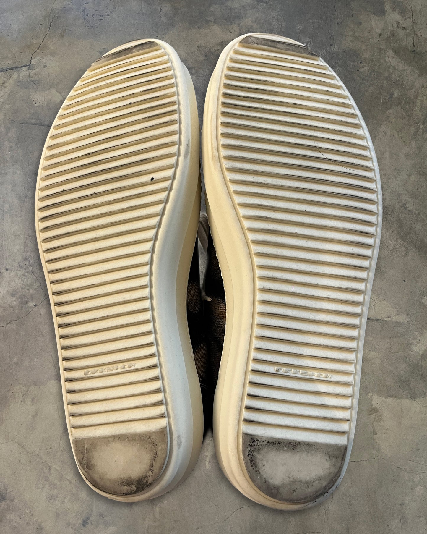 RICK OWENS SS2024 "LIDO" VINTAGE SNEAKERS