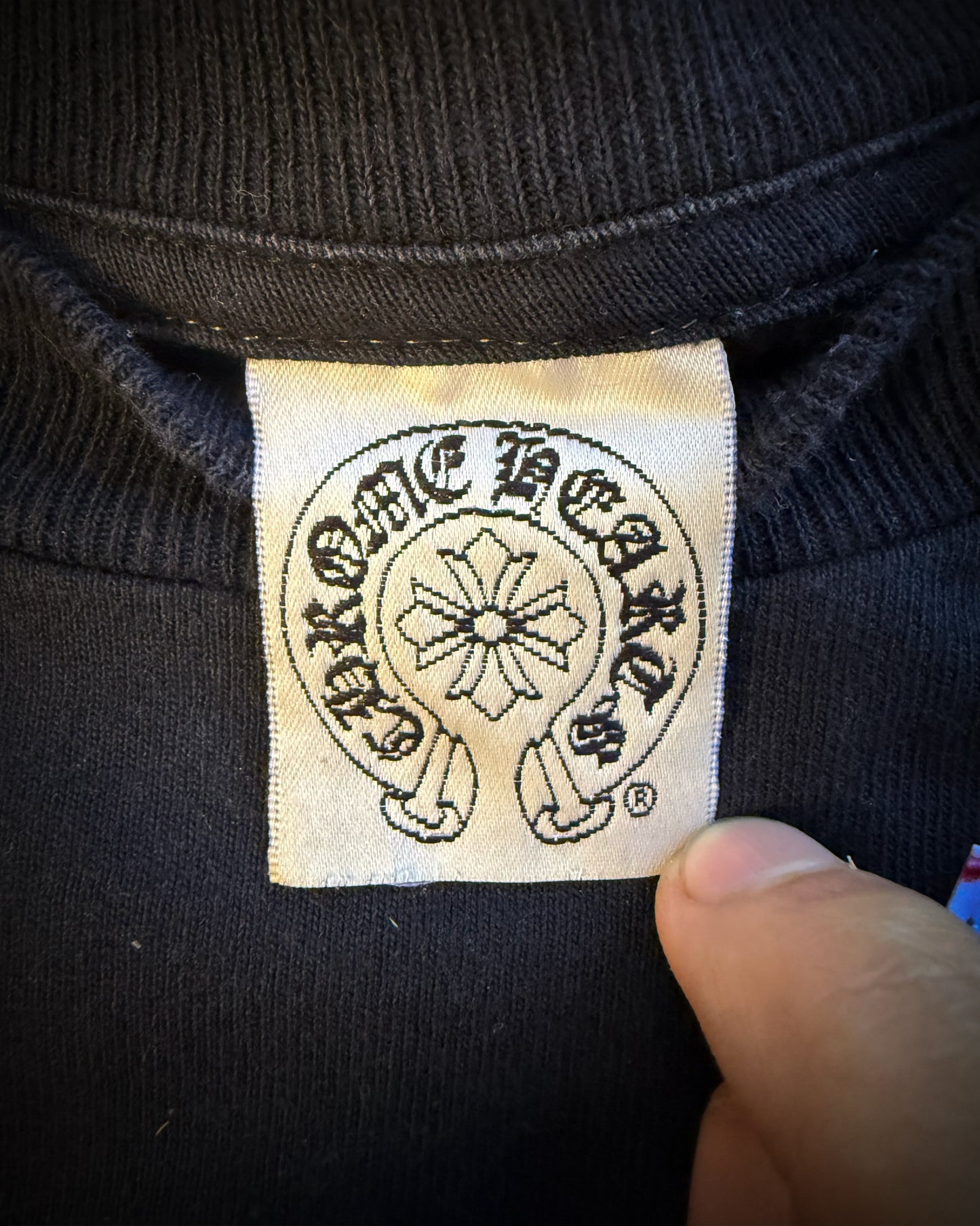 CHROME HEARTS HONG KONG LONGSLEEVE POCKET TEE