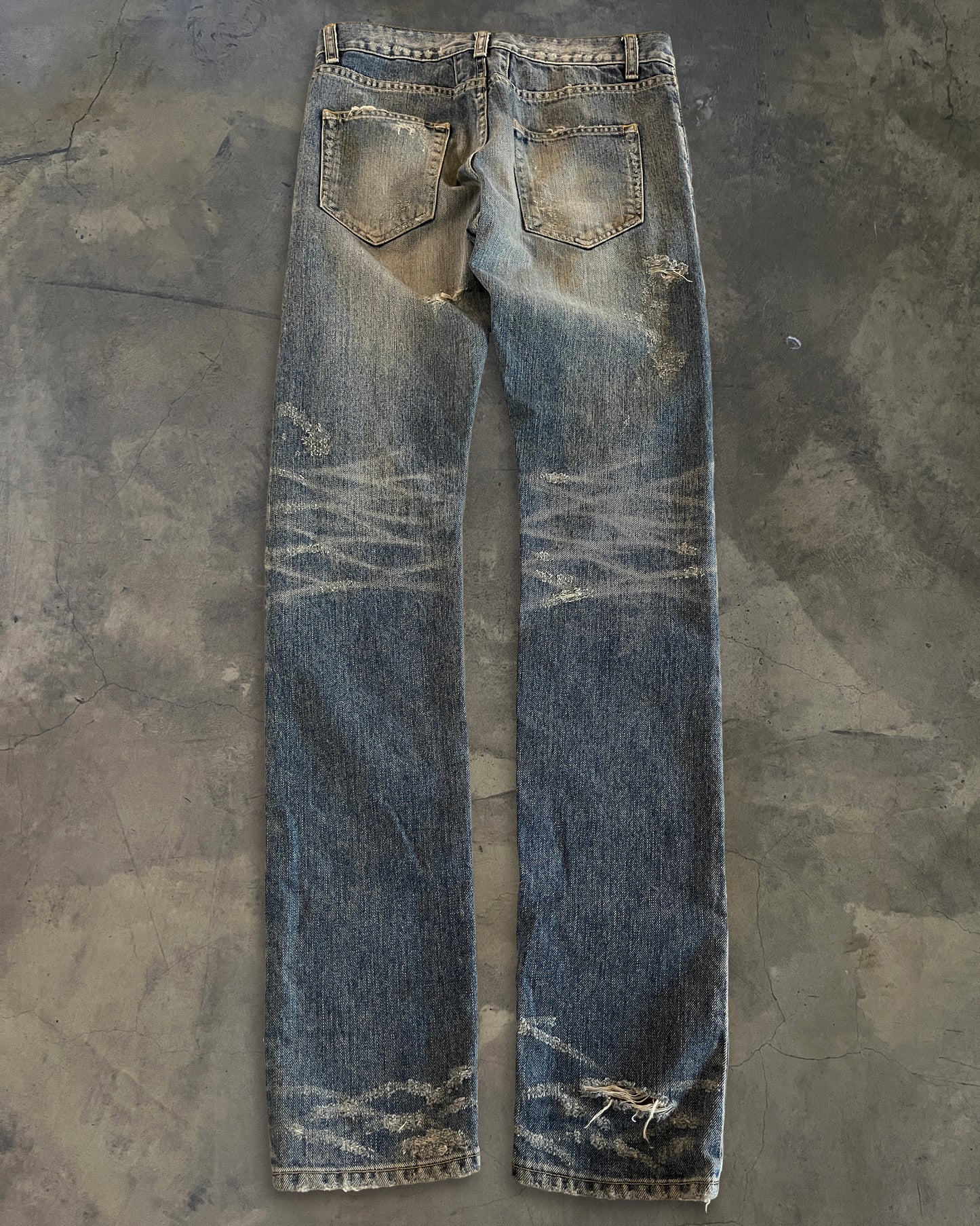 SAINT LAURENT BIG CRASH DISTRESS D02