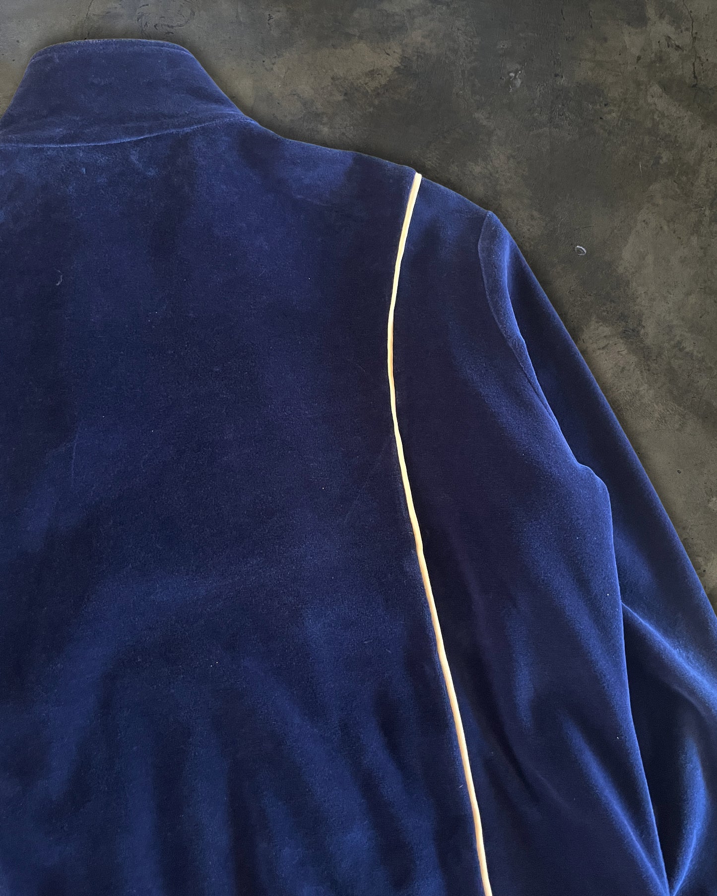CELINE SS2020 RUNWAY VELOUR TRACK JACKET