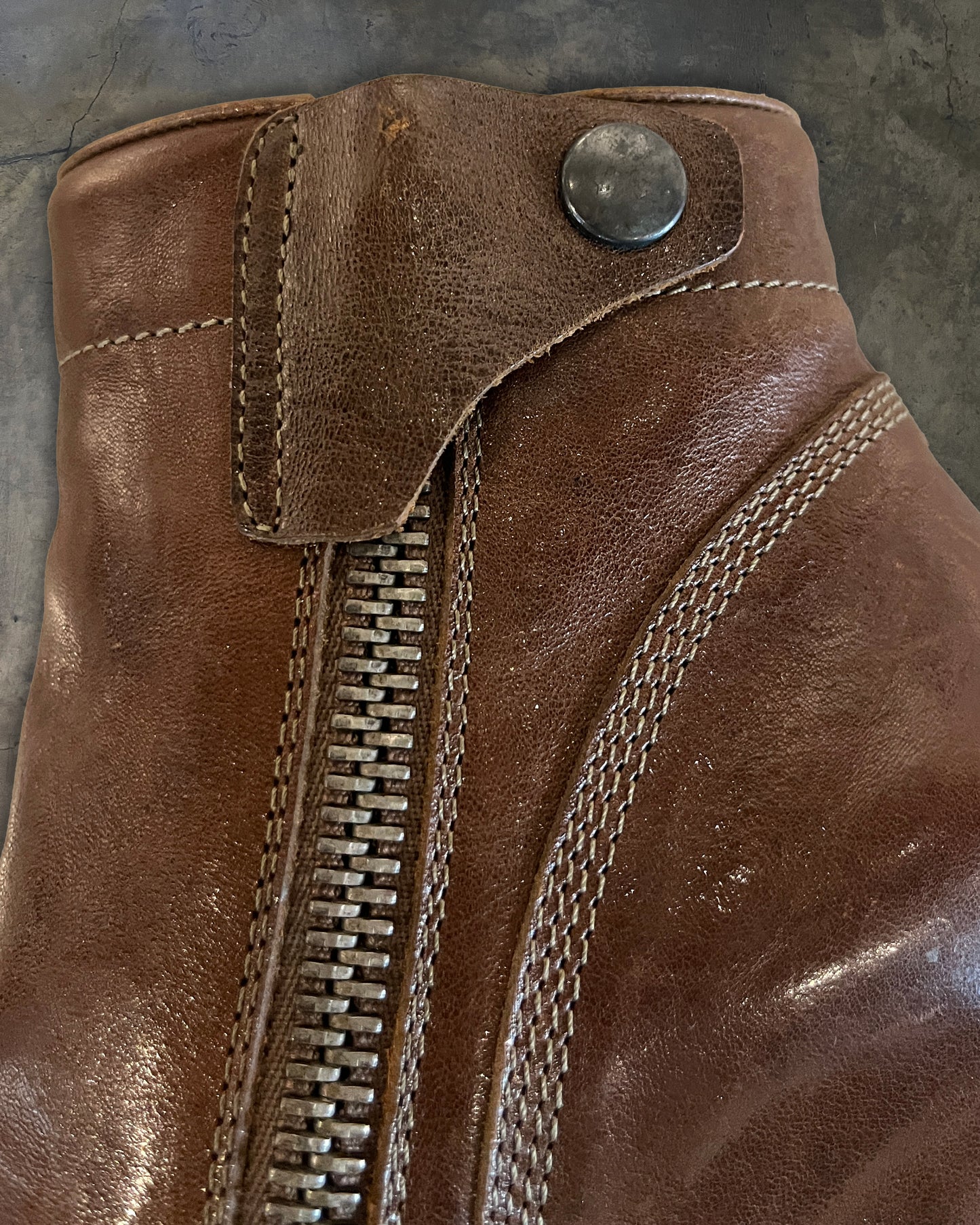 RICK OWENS BROWN WEDGES