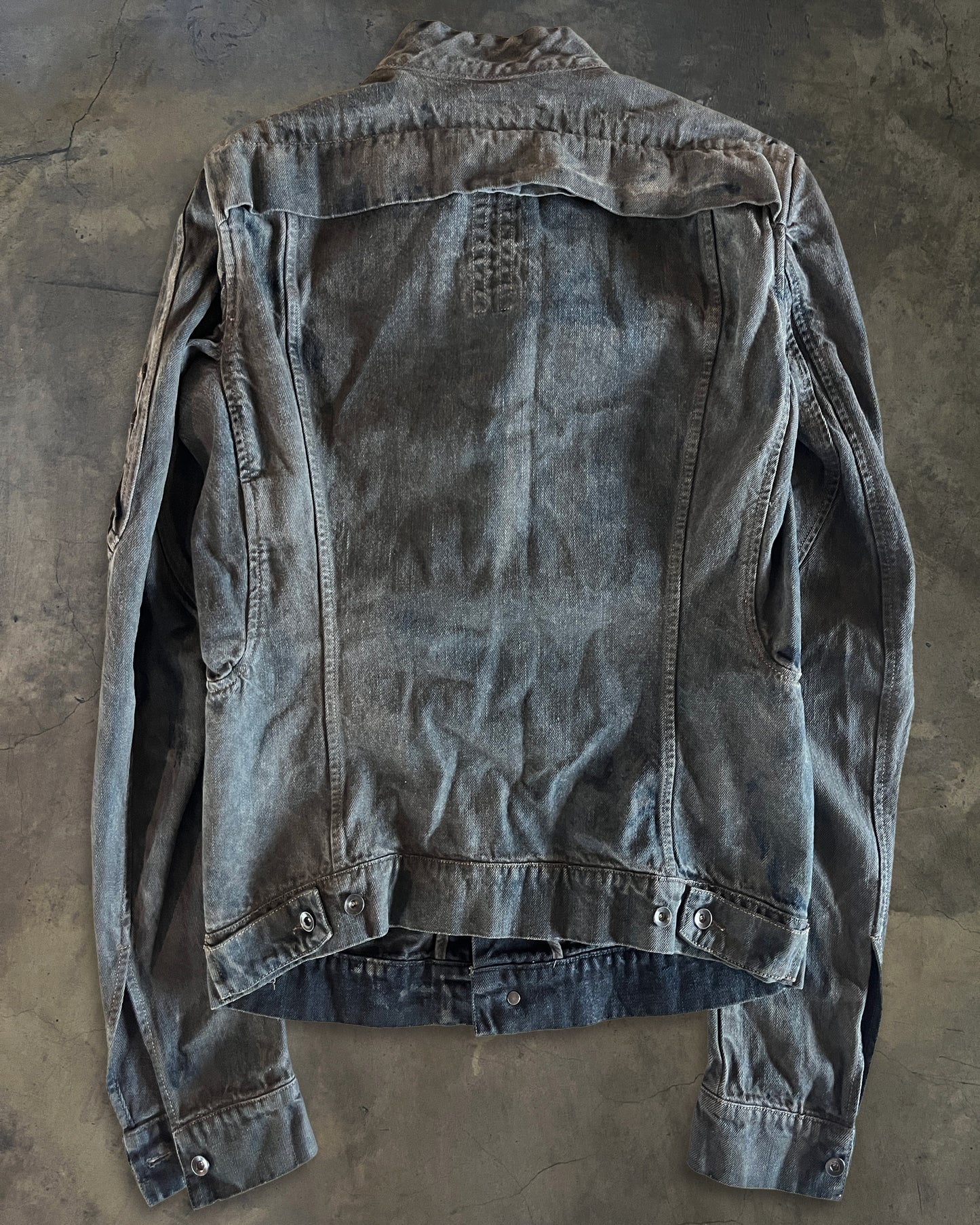 RICK OWENS SS2009 "STRUTTER" HOGWASH SLAVE JACKET