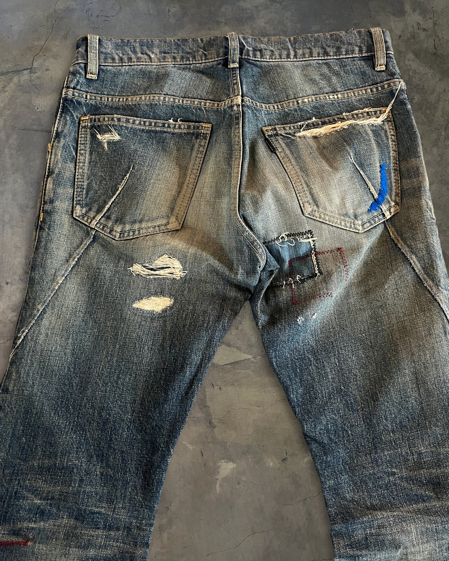 ATTACHMENT BY KAZUYUKI KUMAGAI J CUT DENIM