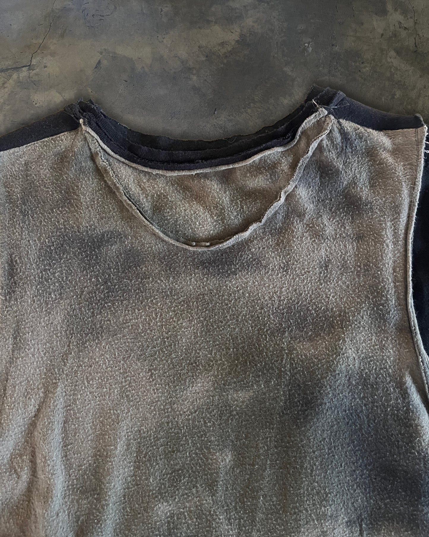 UNDERCOVER AW2004 SICK PATCH LAYERED TEE