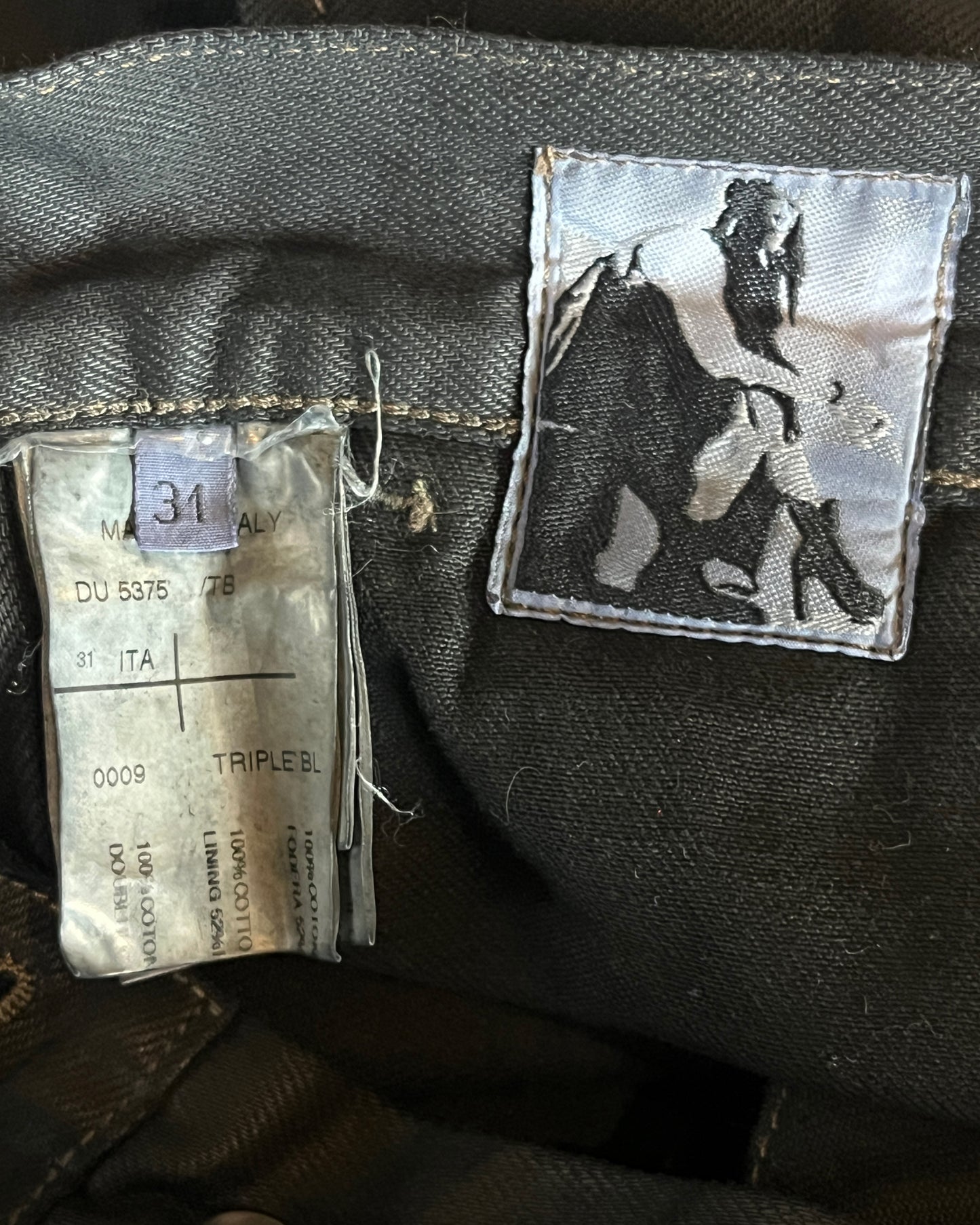 RICK OWENS FW2011 "LIMO" KILTED DETROIT DENIM