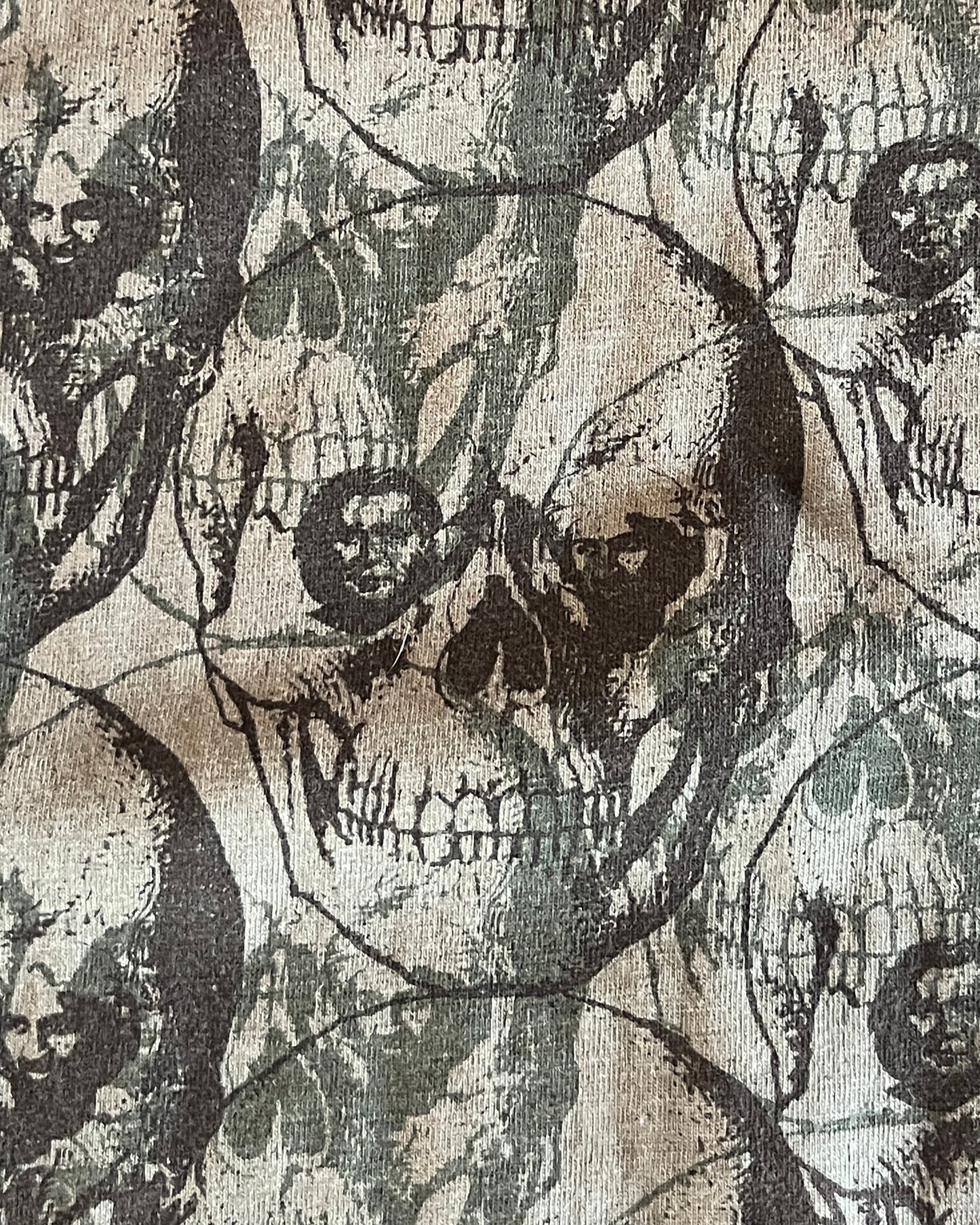 UNDERCOVER AW2003 "PAPERDOLL" BUSH/OSAMA CAMO LONG SLEEVE