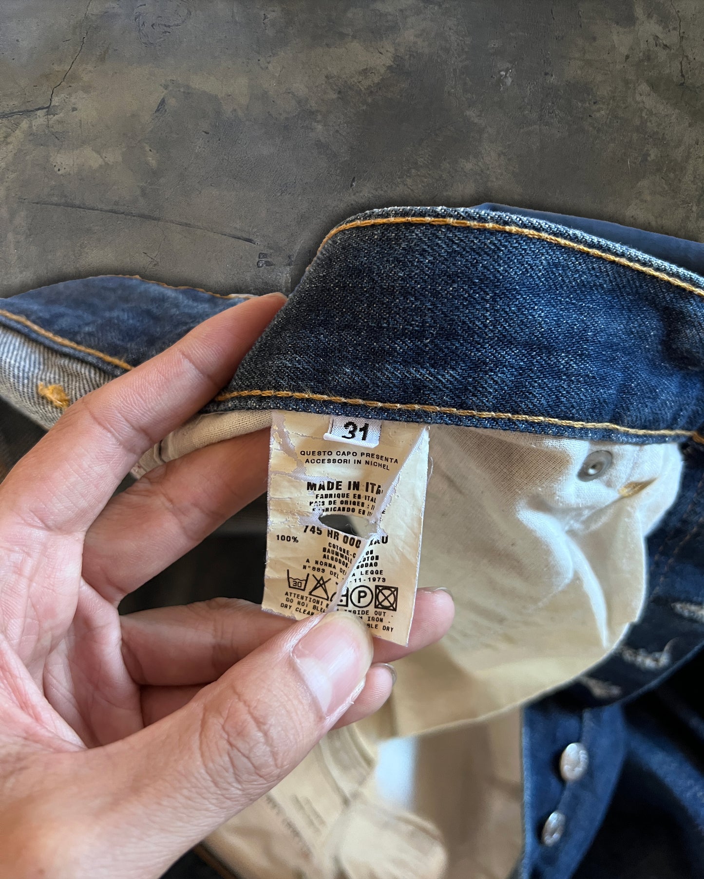 HELMUT LANG 1999 CLASSIC CUT DENIM