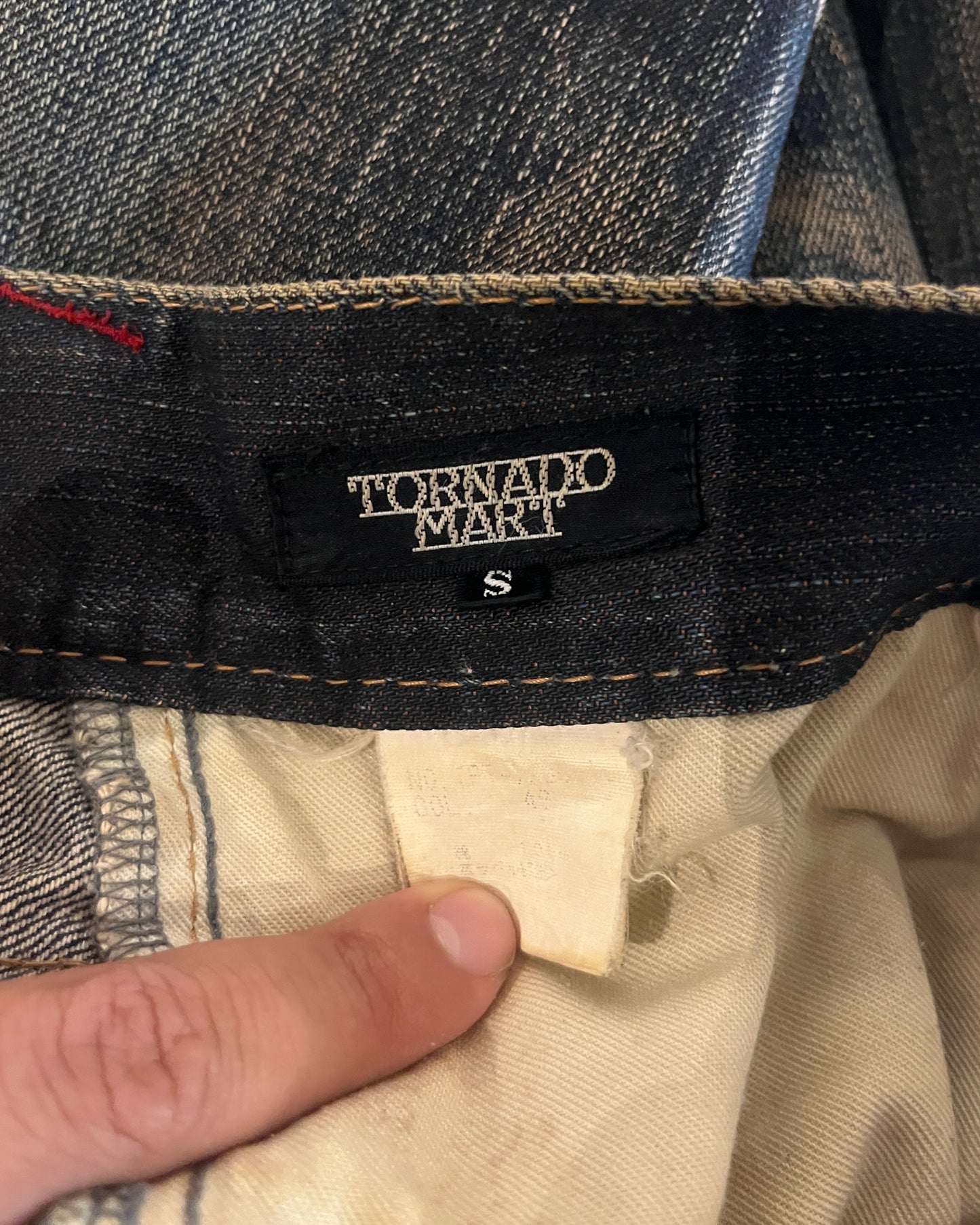 TORNADO MART SPIRAL FLARE JEANS