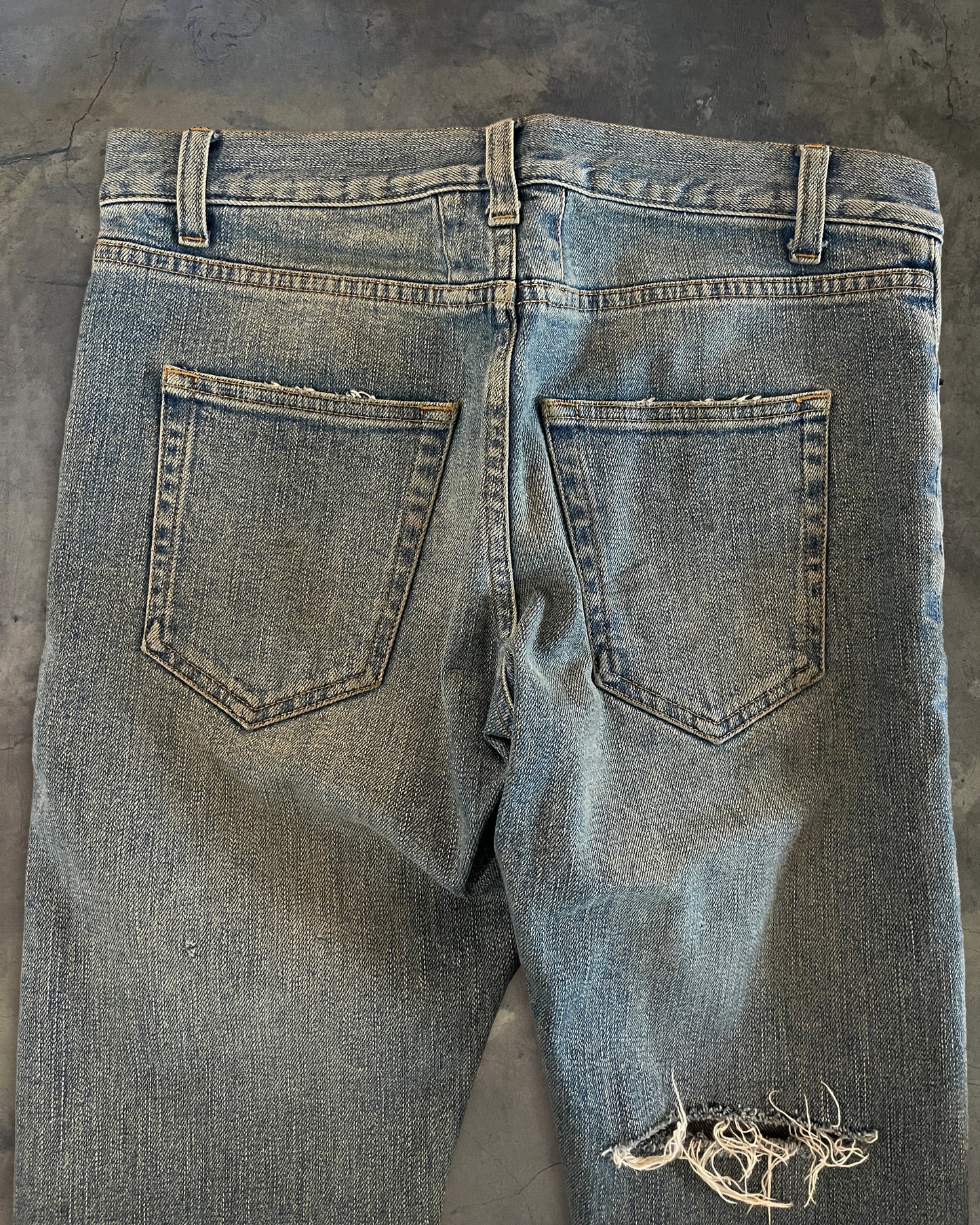 SAINT LAURENT SS2014 MINI CRASH D02 Denim