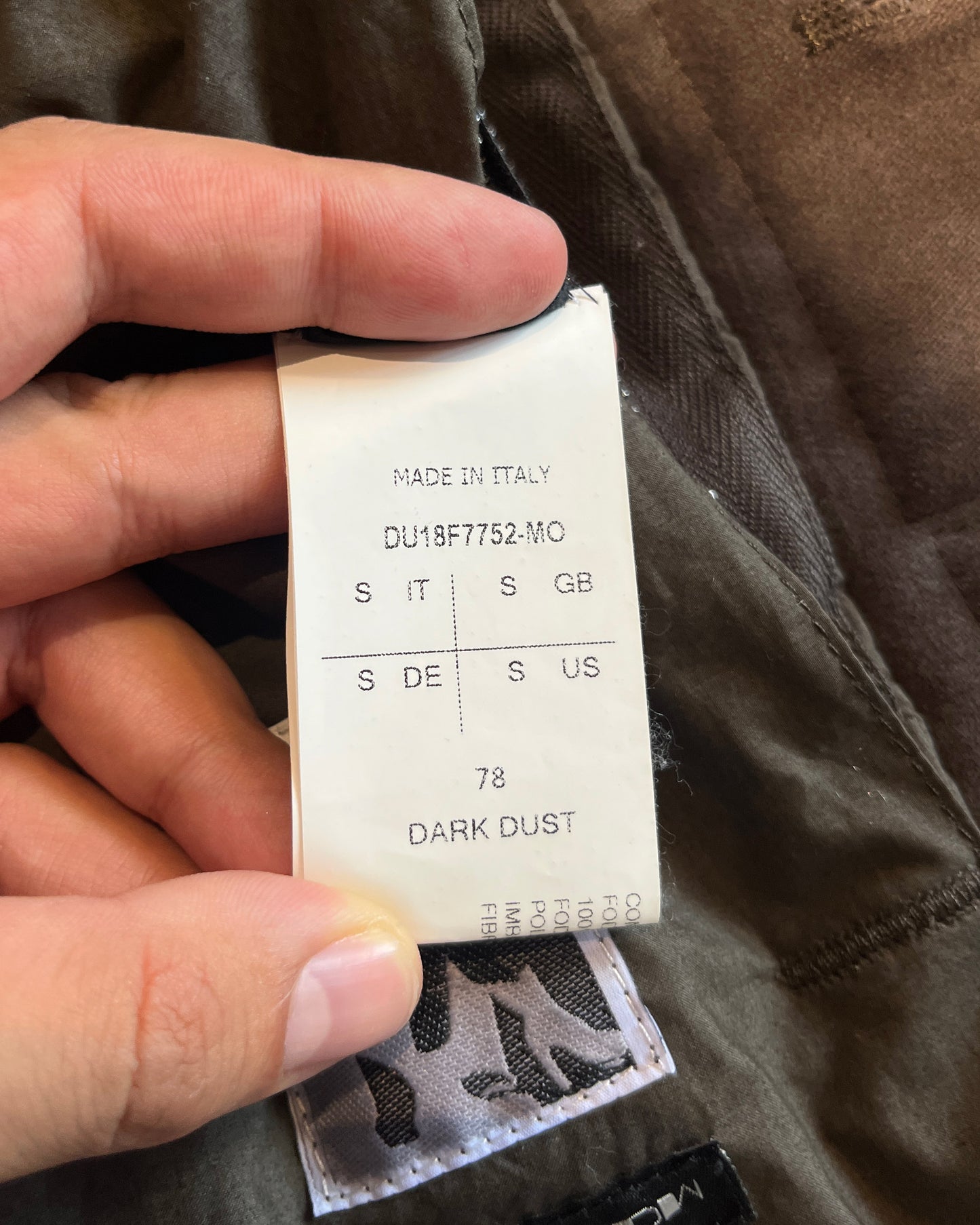 RICK OWENS FW2018 "SISYPHUS" MOLESKIN WORKER JACKET