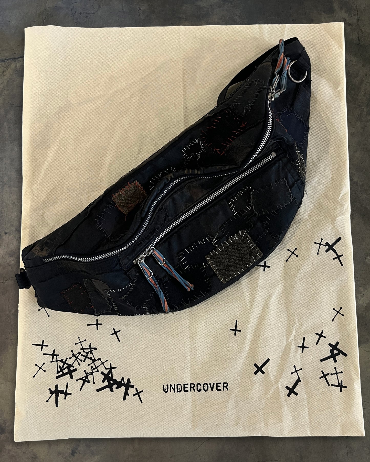 UNDERCOVER SS2003 "SCAB" PATCH SLING BACK