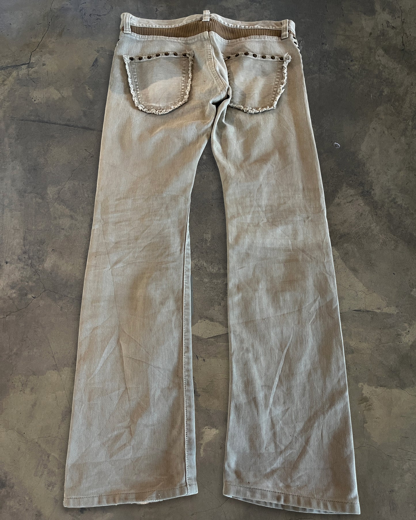 LED RECHWE CORDUROY COWBOY PANTS