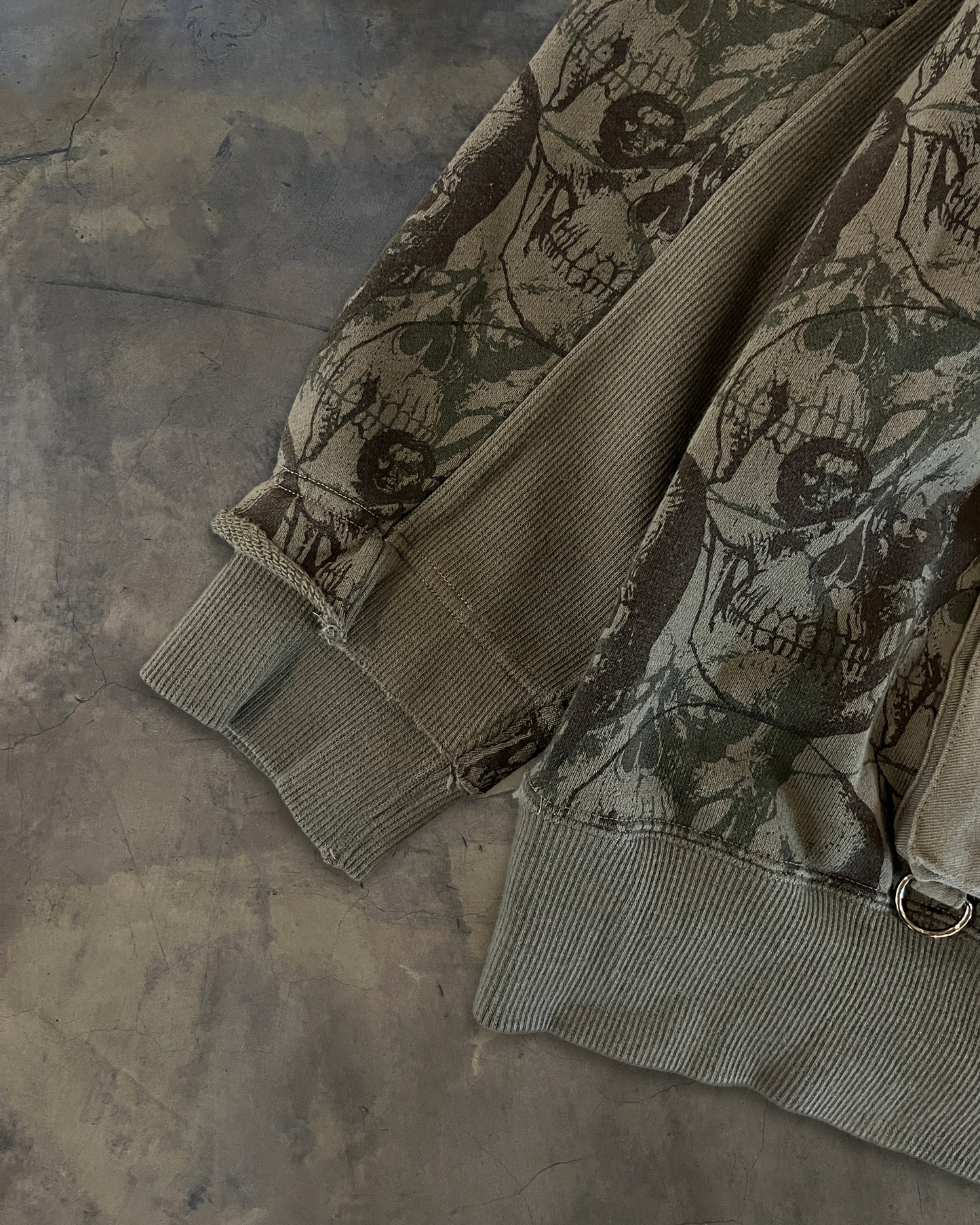 UNDERCOVER AW2003 "PAPERDOLL" BUSH/OSAMA CAMO HOODIE