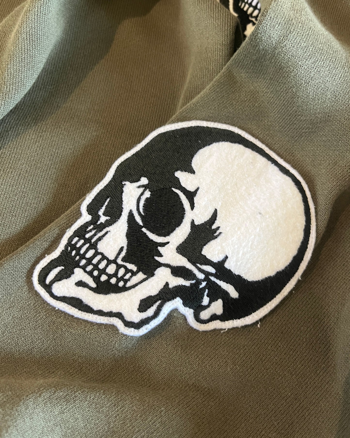 NUMBER (N)INE SS04 DOUBLE SKULL HOODIE