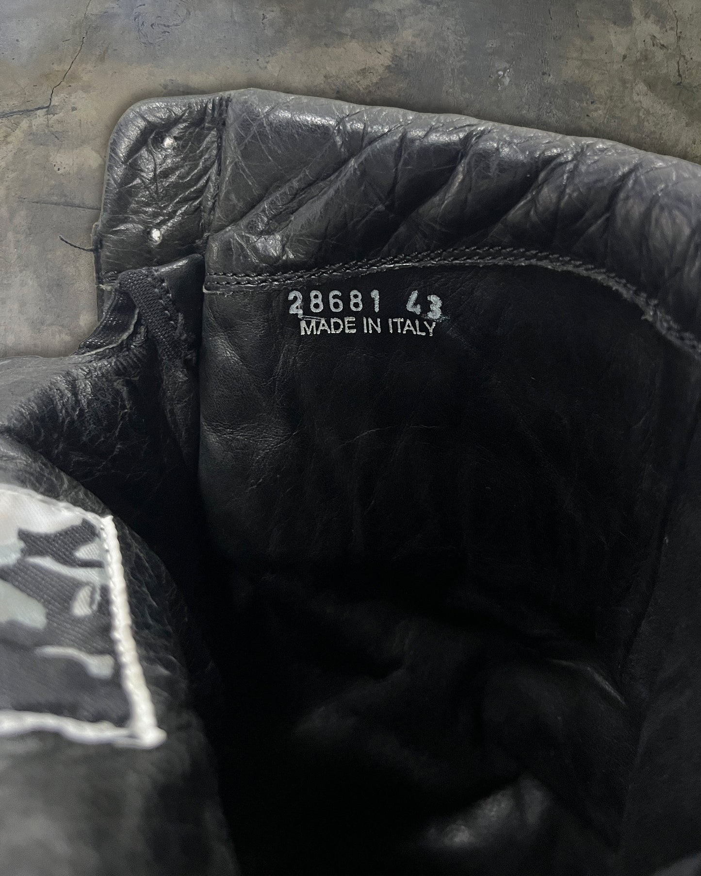 RICK OWENS AW2011 CARGOBASKET