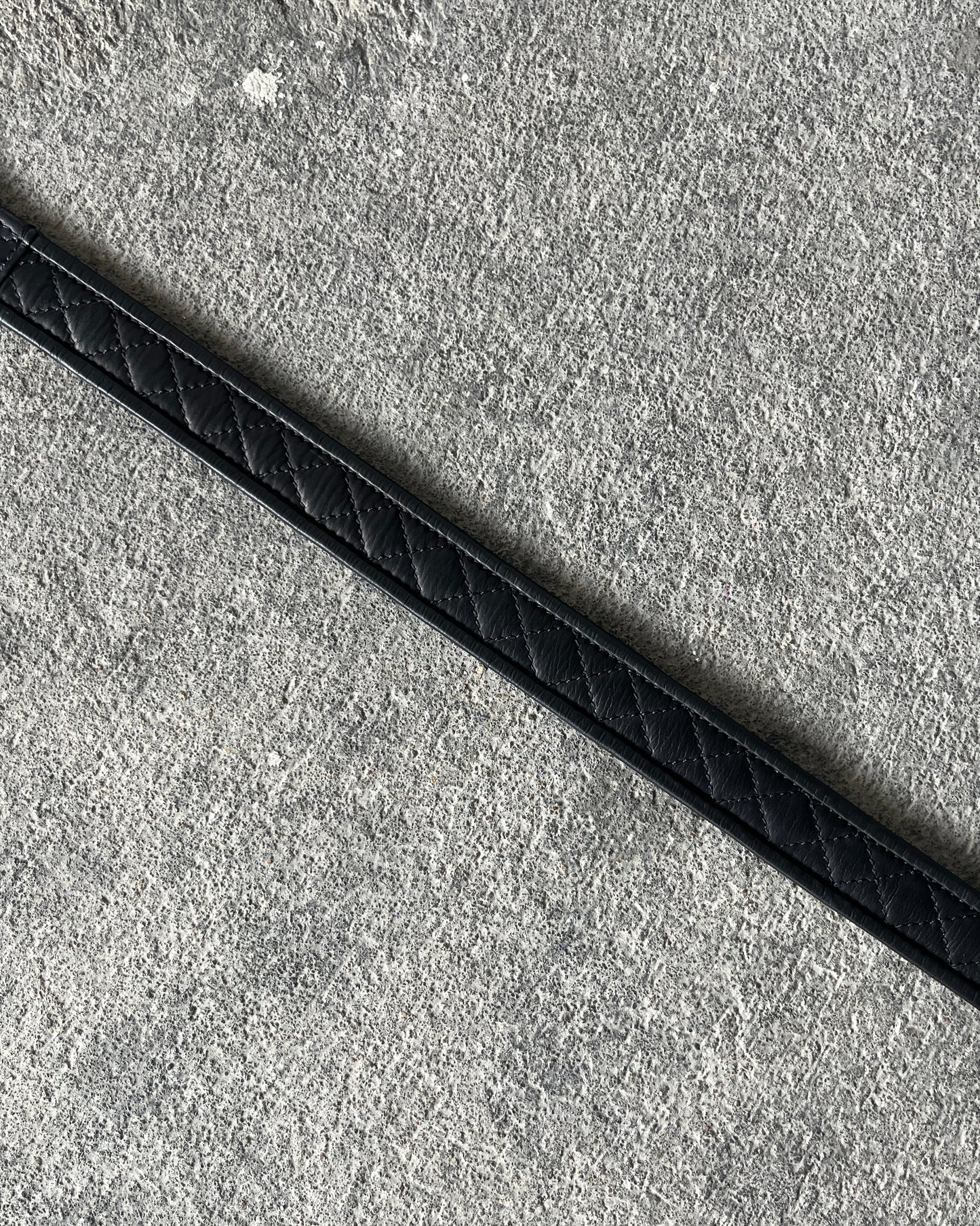 BALMAIN SS2013 3 PASSANTS DIAMOND STITCHED BELT