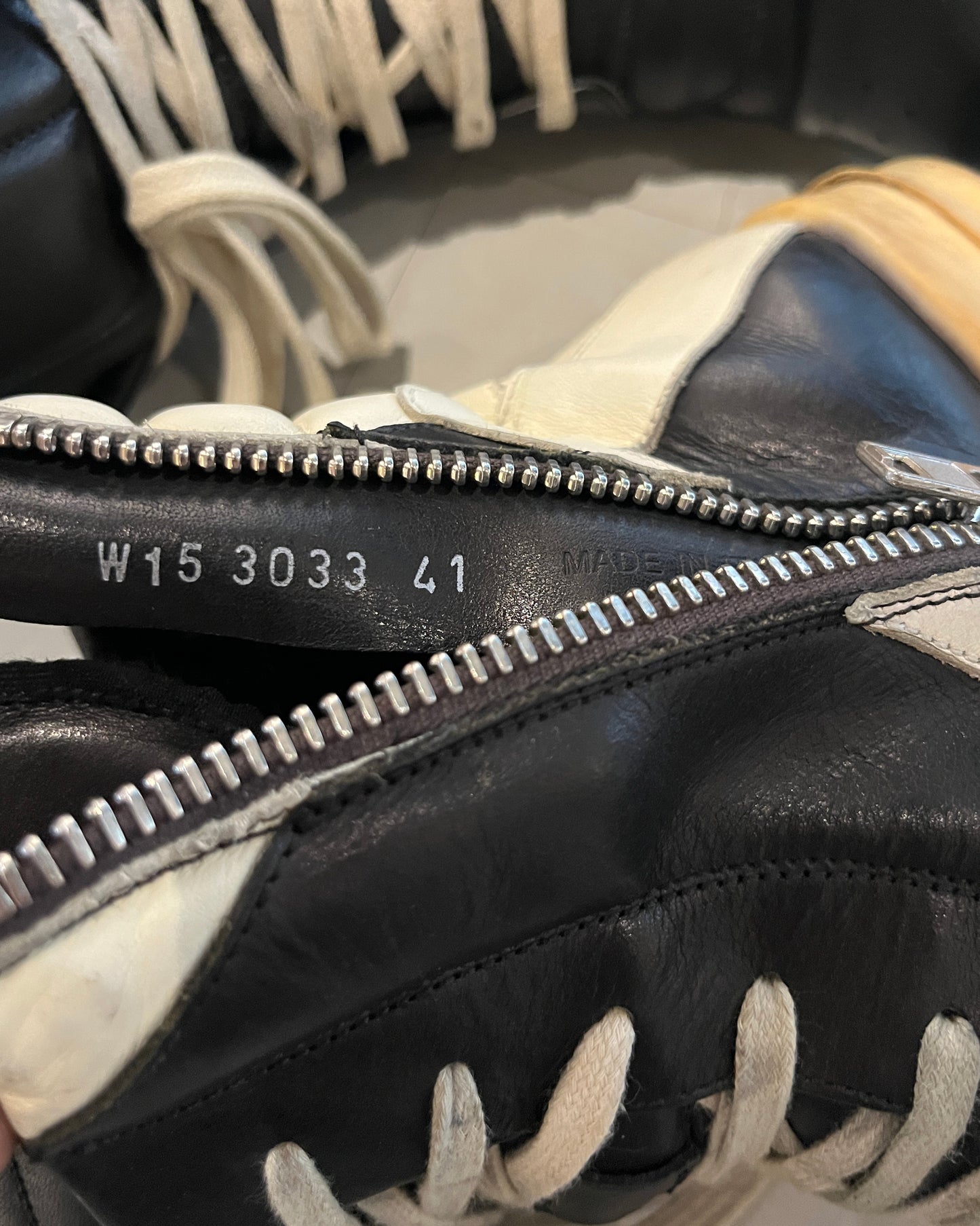 RICK OWENS AW2015 "SPHINX" MAINLINE GEOBASKET