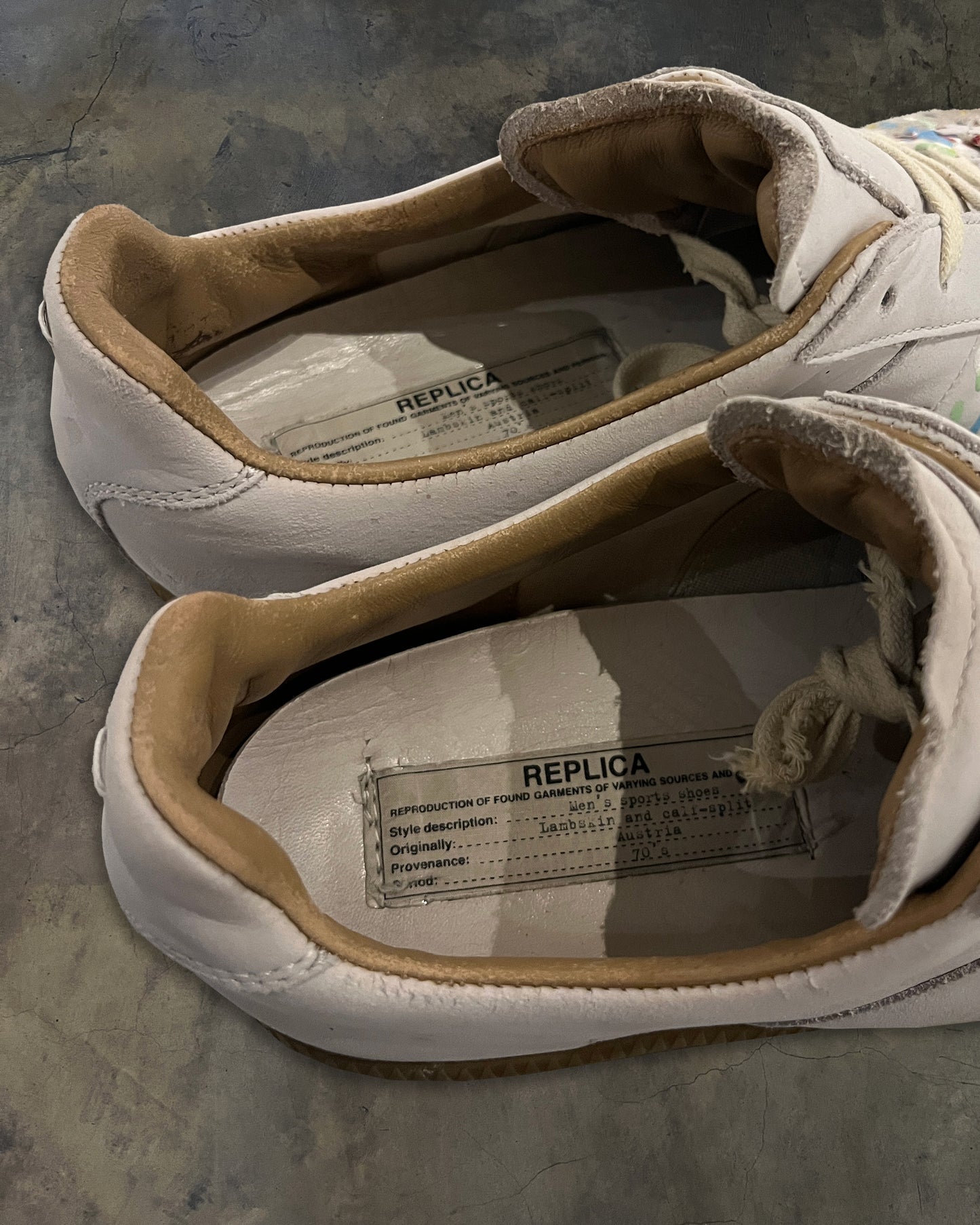 MAISON MARGIELA SPLATTER GAT 42.5